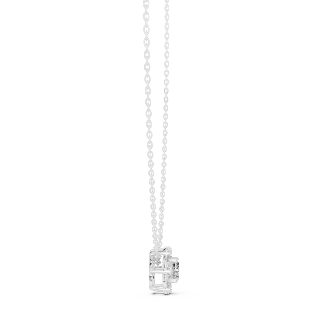 Elegant statement necklace featuring bold centerpiece and dramatic styling.
