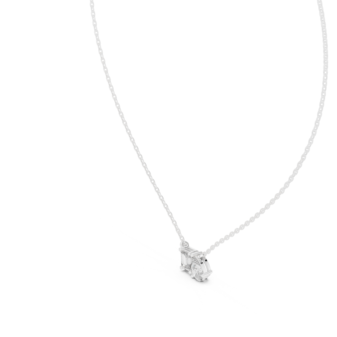 Modern promise ring featuring minimalist structure.