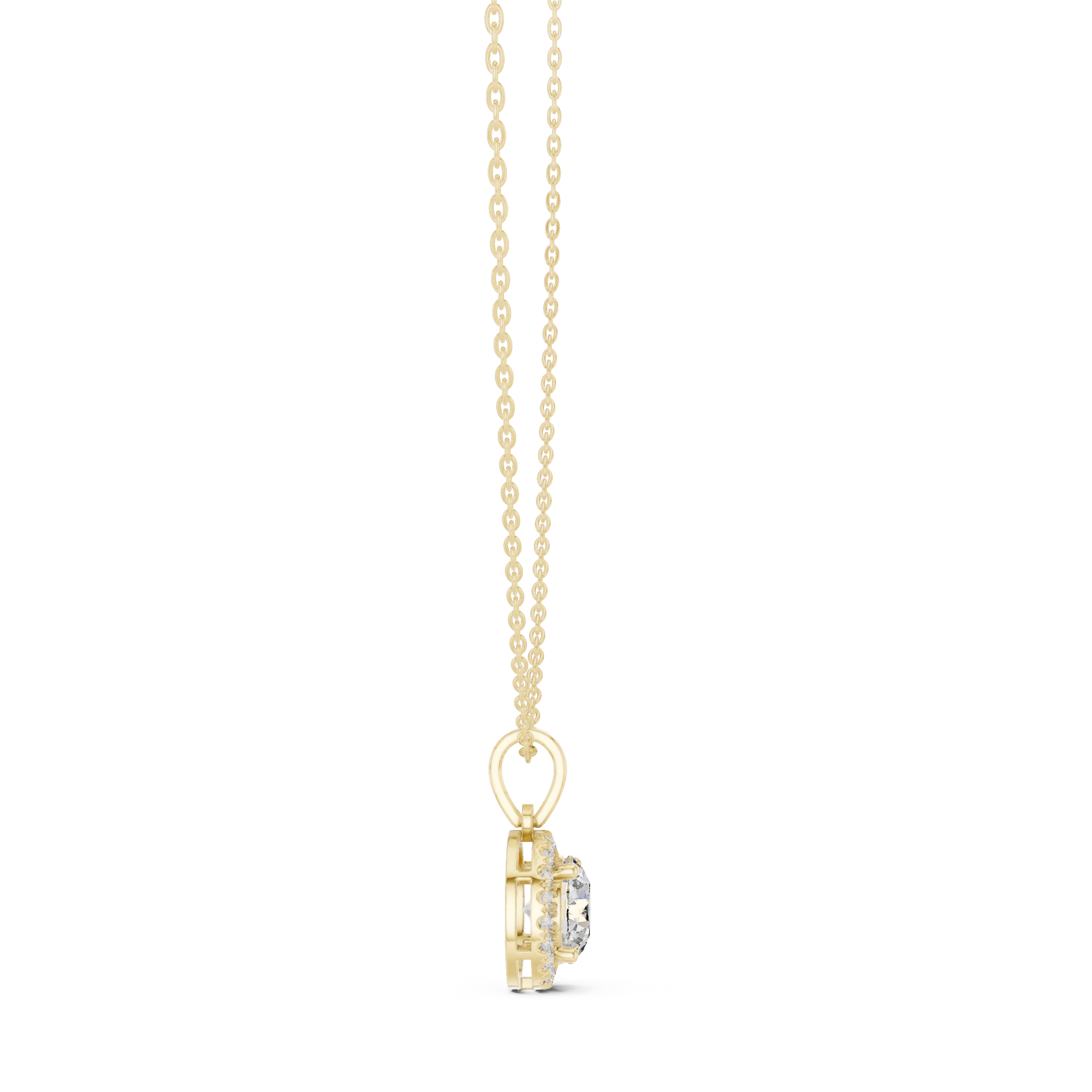 Elegant drop earrings featuring oval gemstone suspended from delicate gold hook.
