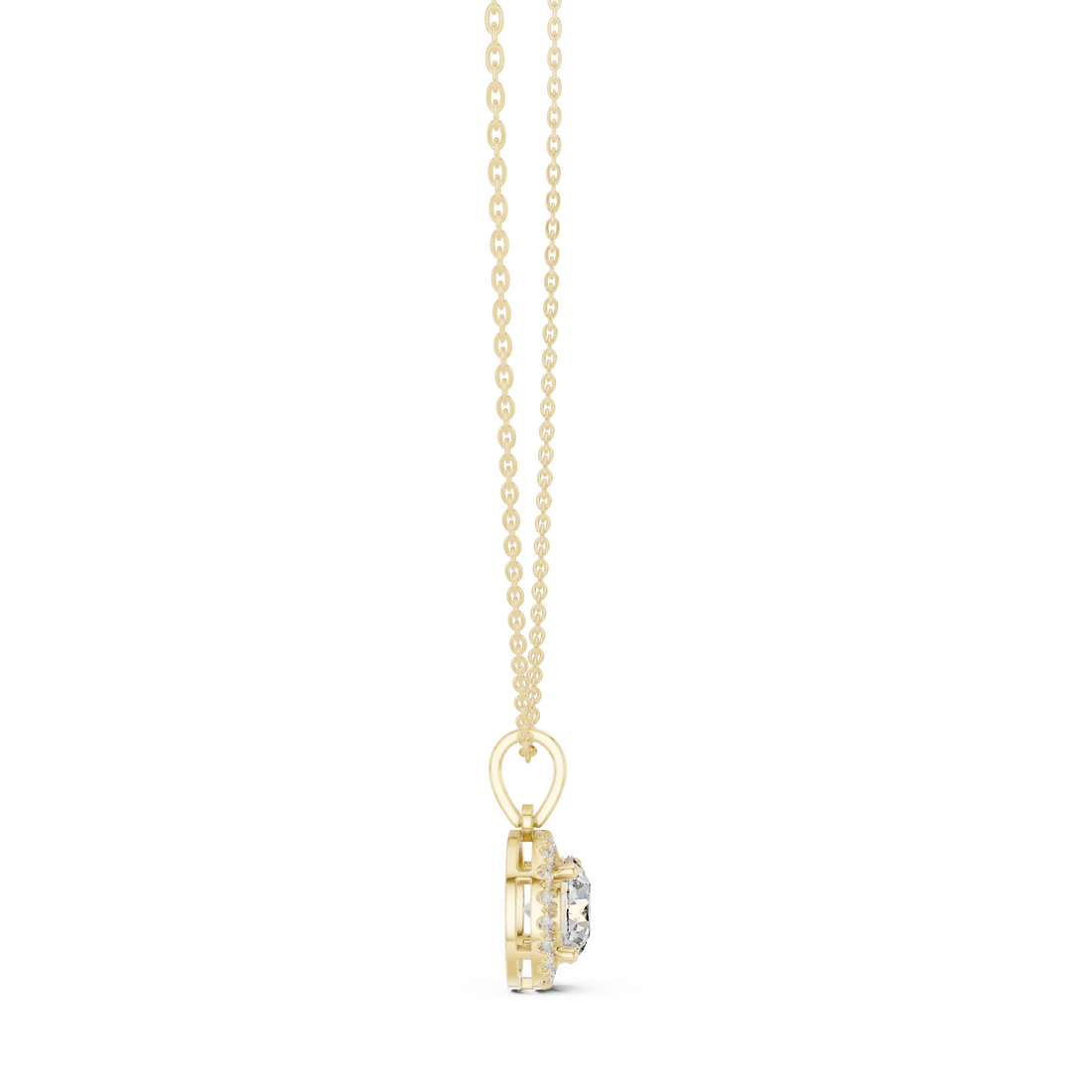 Elegant drop earrings featuring oval gemstone suspended from delicate gold hook.