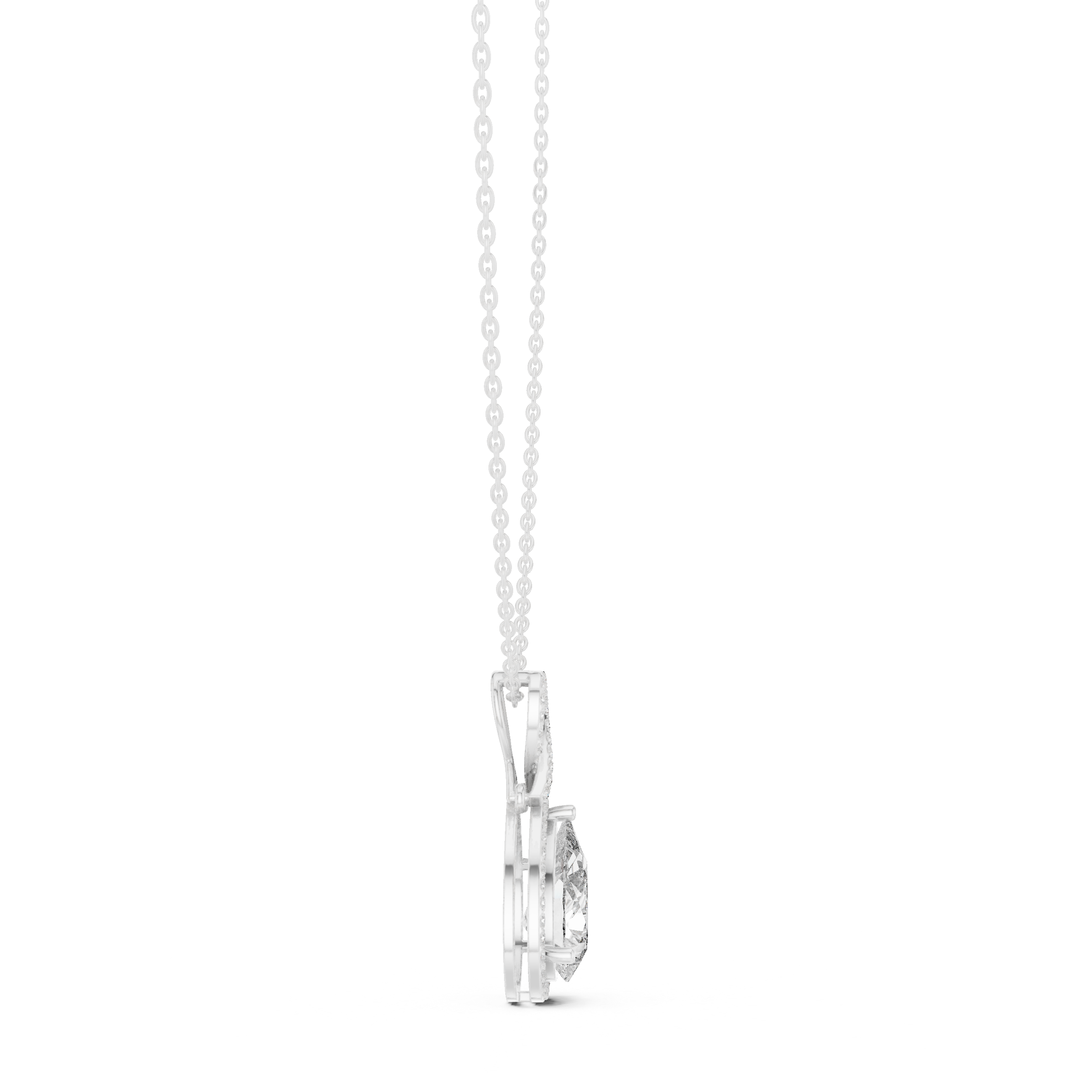 Elegant chain bracelet featuring delicate interlocking links and polished finish.