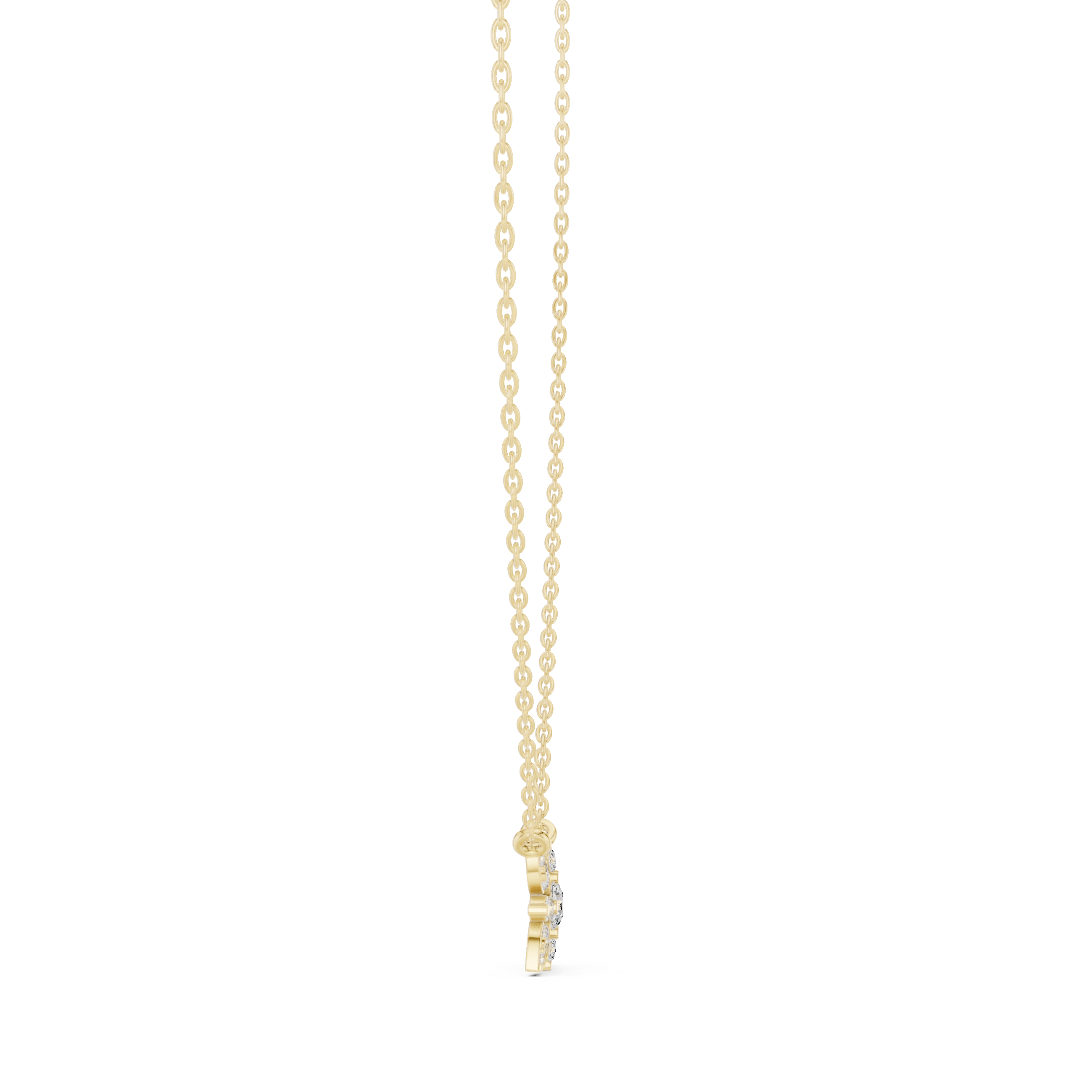Modern minimalist choker necklace with smooth polished metal band.