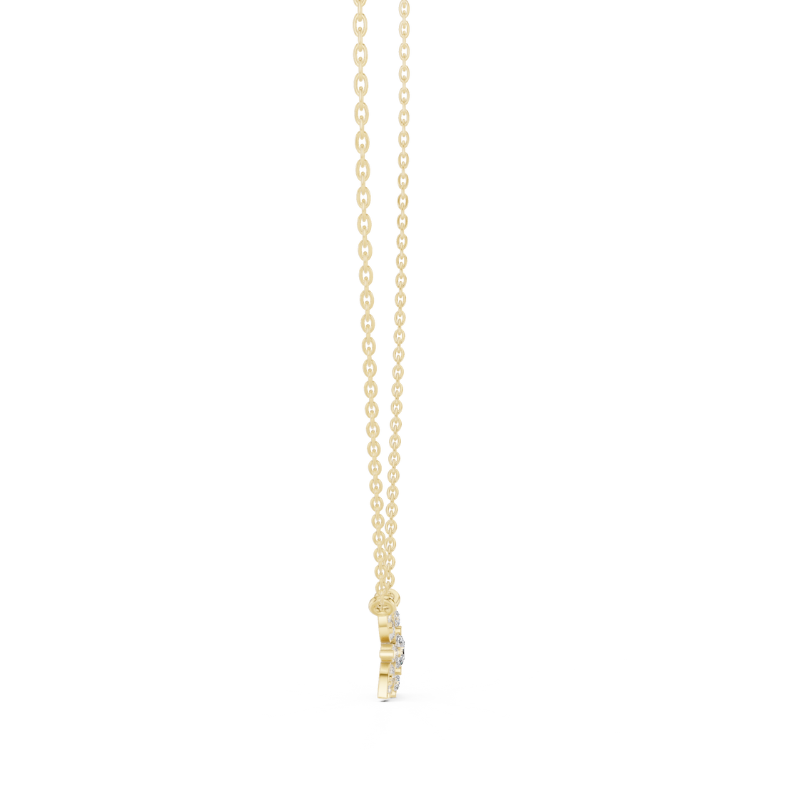 Modern minimalist choker necklace with smooth polished metal band.