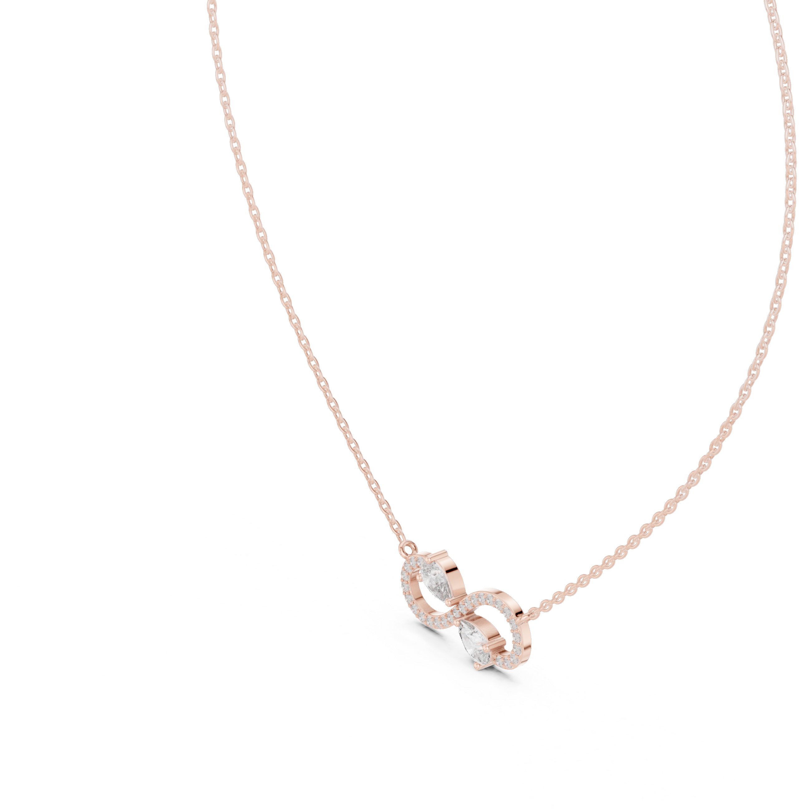 Classic gold collar necklace featuring structured wide metal band.