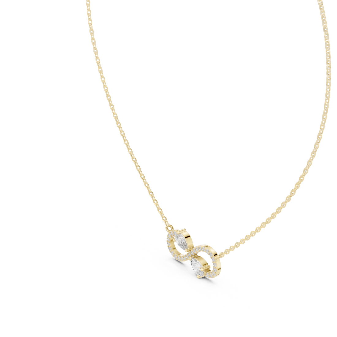 Stylish gemstone anklet with colorful accents along the chain.