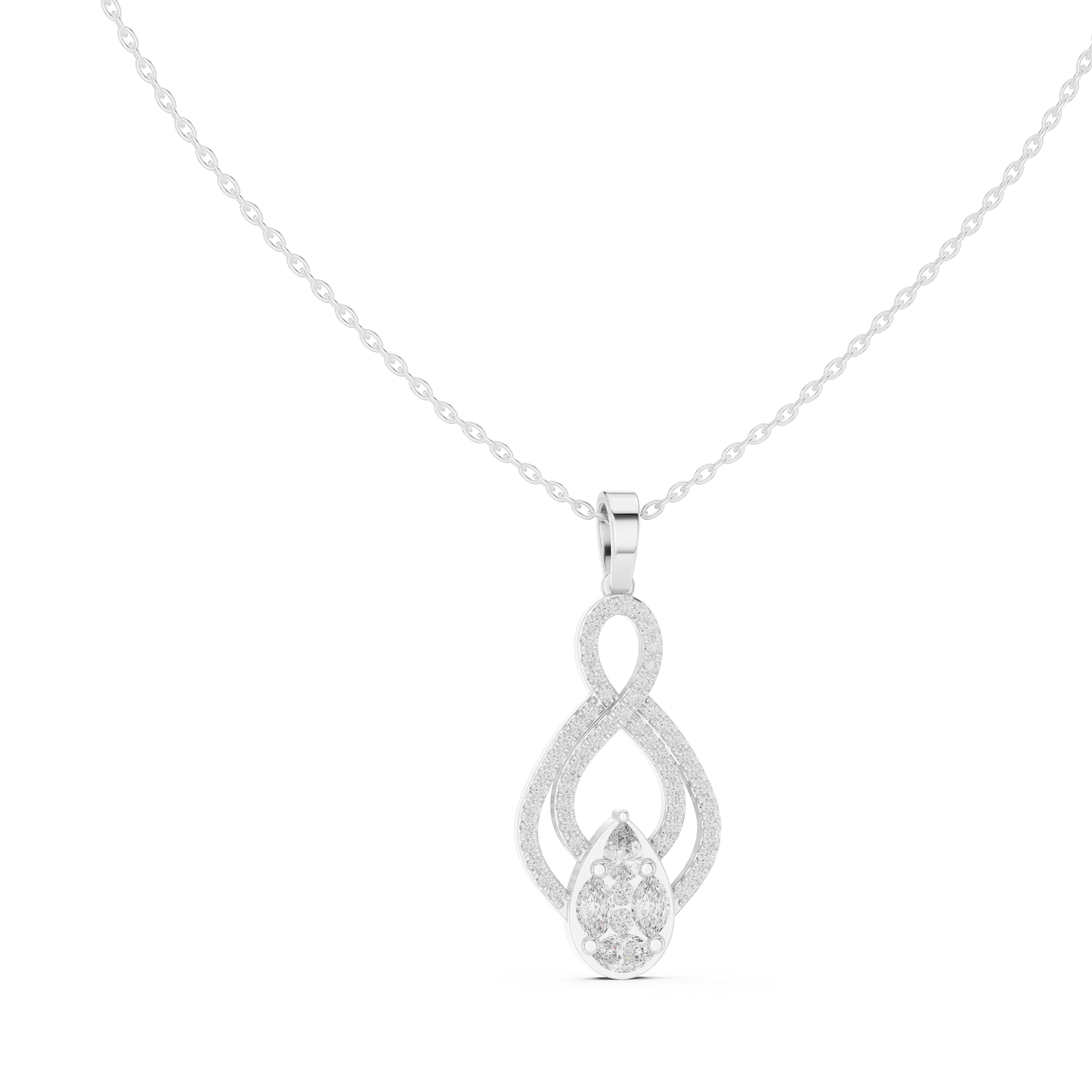 Cute baby anklet featuring small charms with playful appearance.