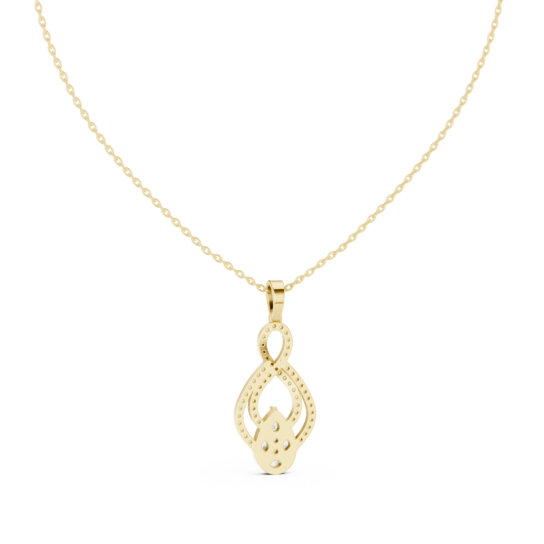 Modern open ring featuring adjustable dual-end design.