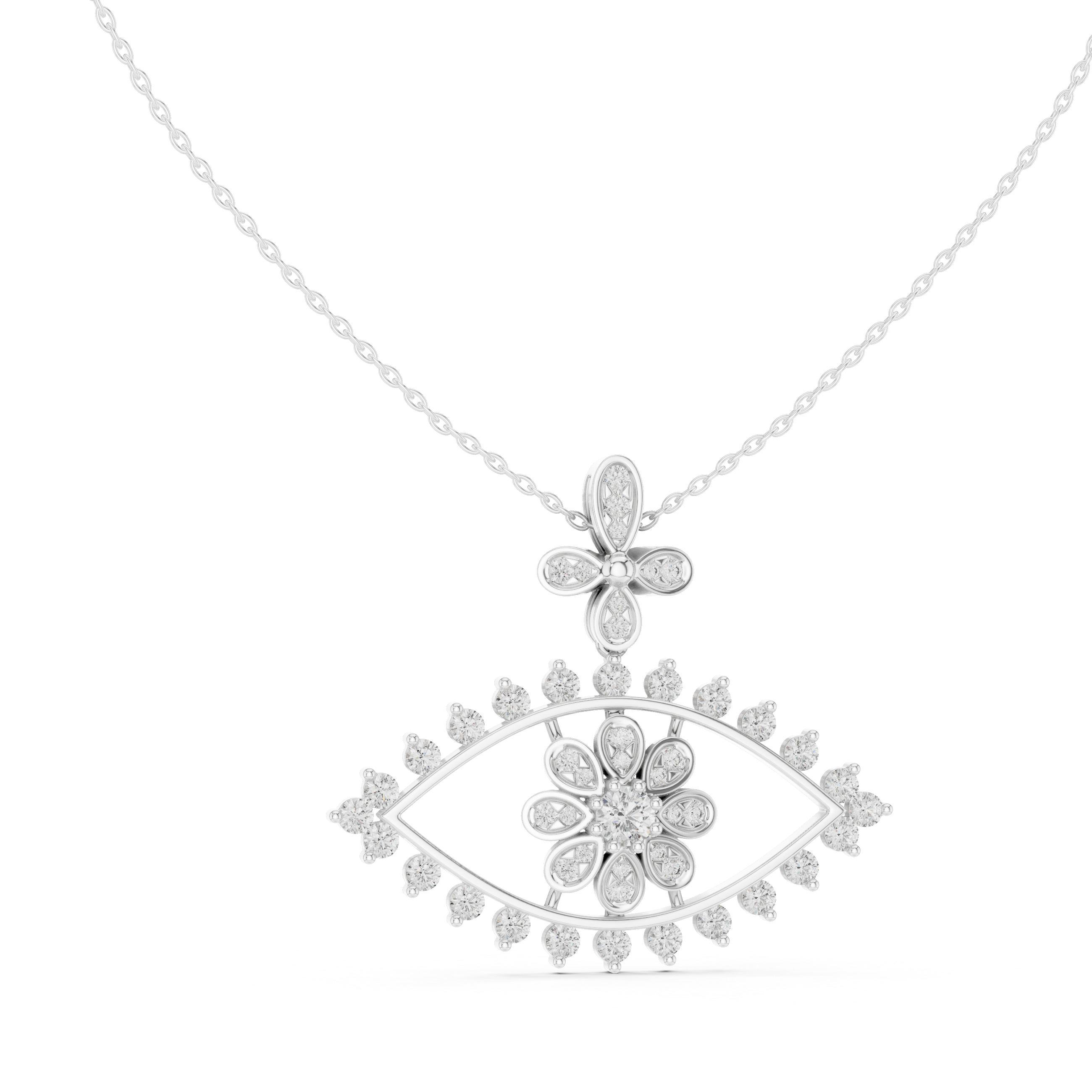 Elegant bridal jewellery set featuring coordinated necklace earrings and bracelet.