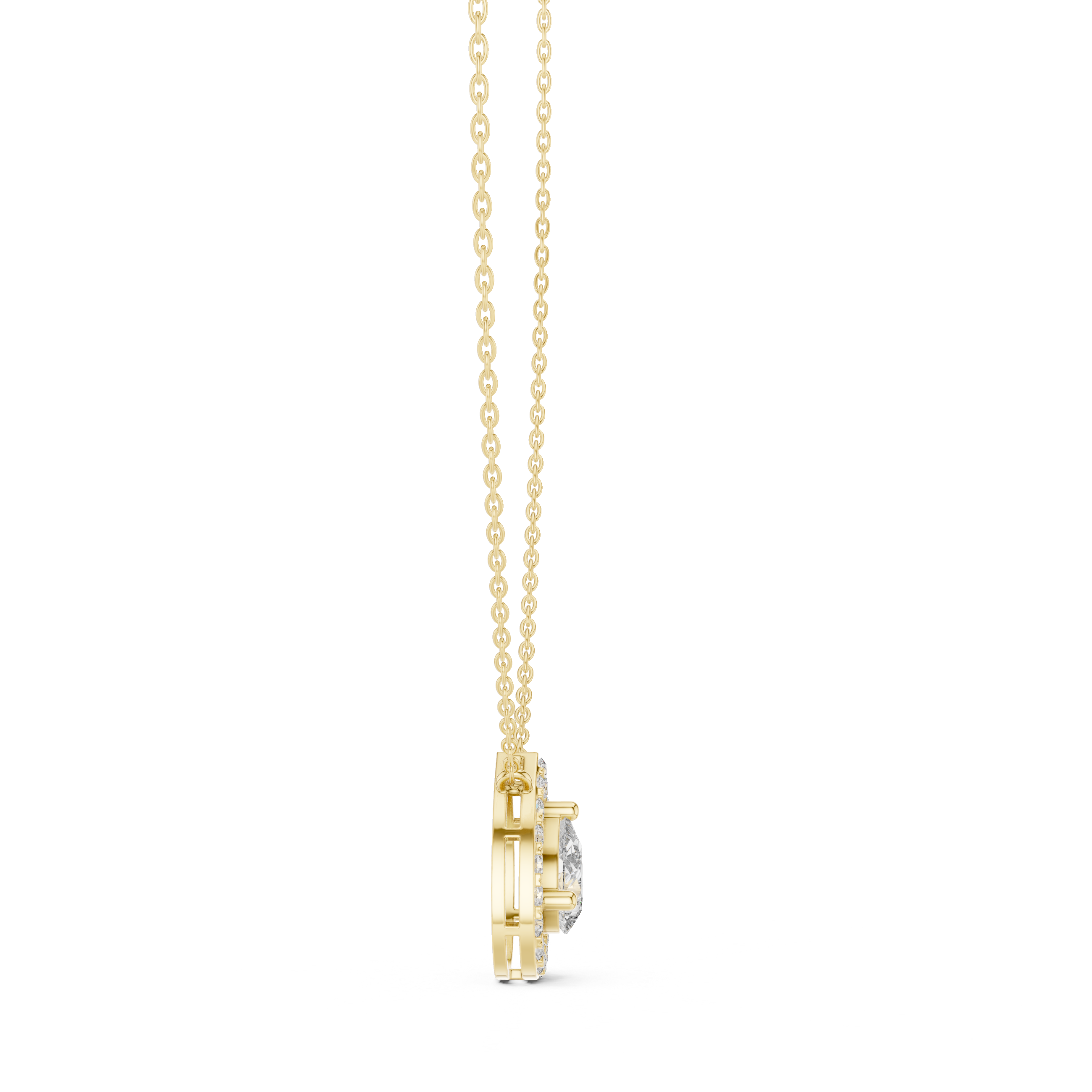 Modern minimalist earrings featuring sleek geometric design.