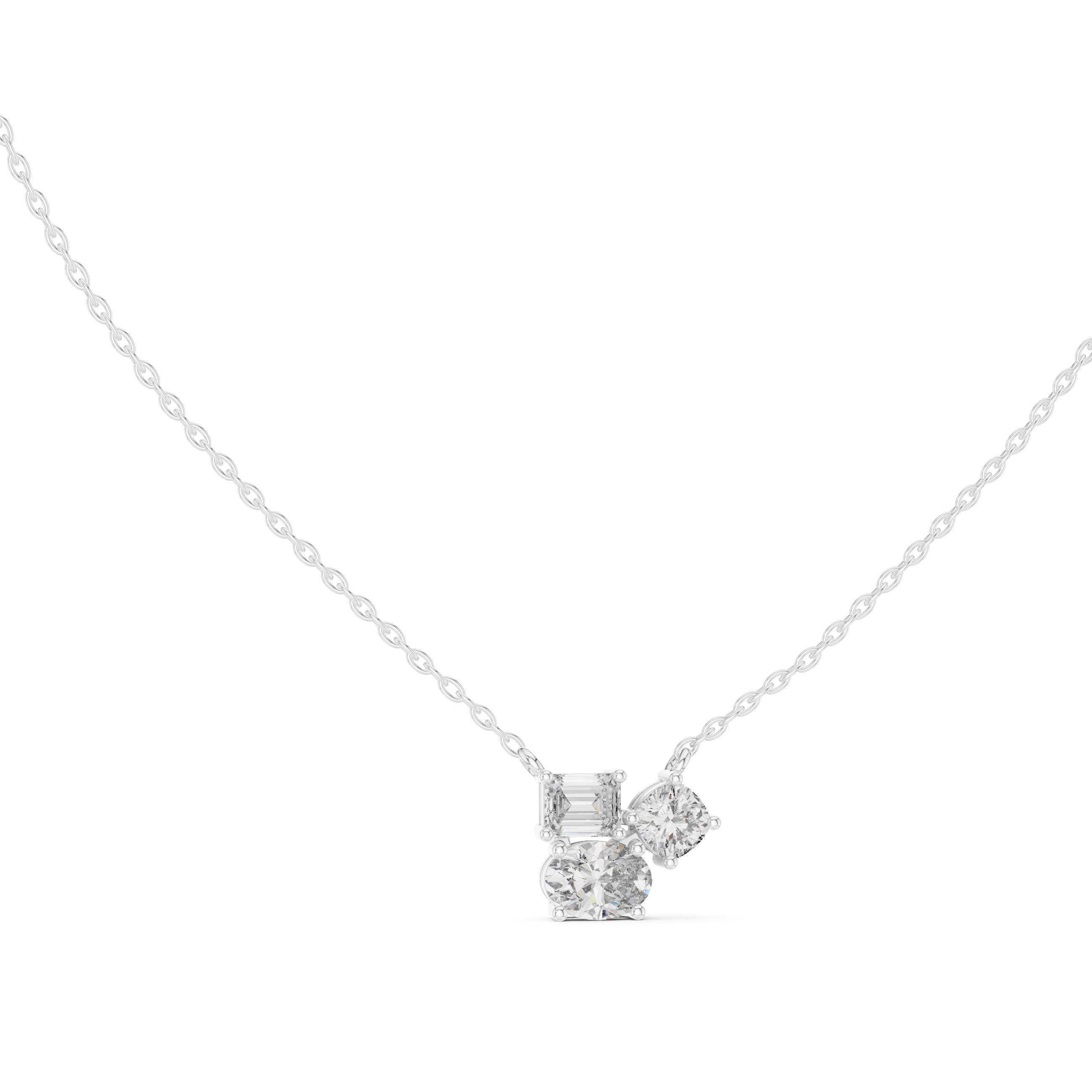 Luxury cluster diamond ring featuring multiple small stones forming dazzling centerpiece.