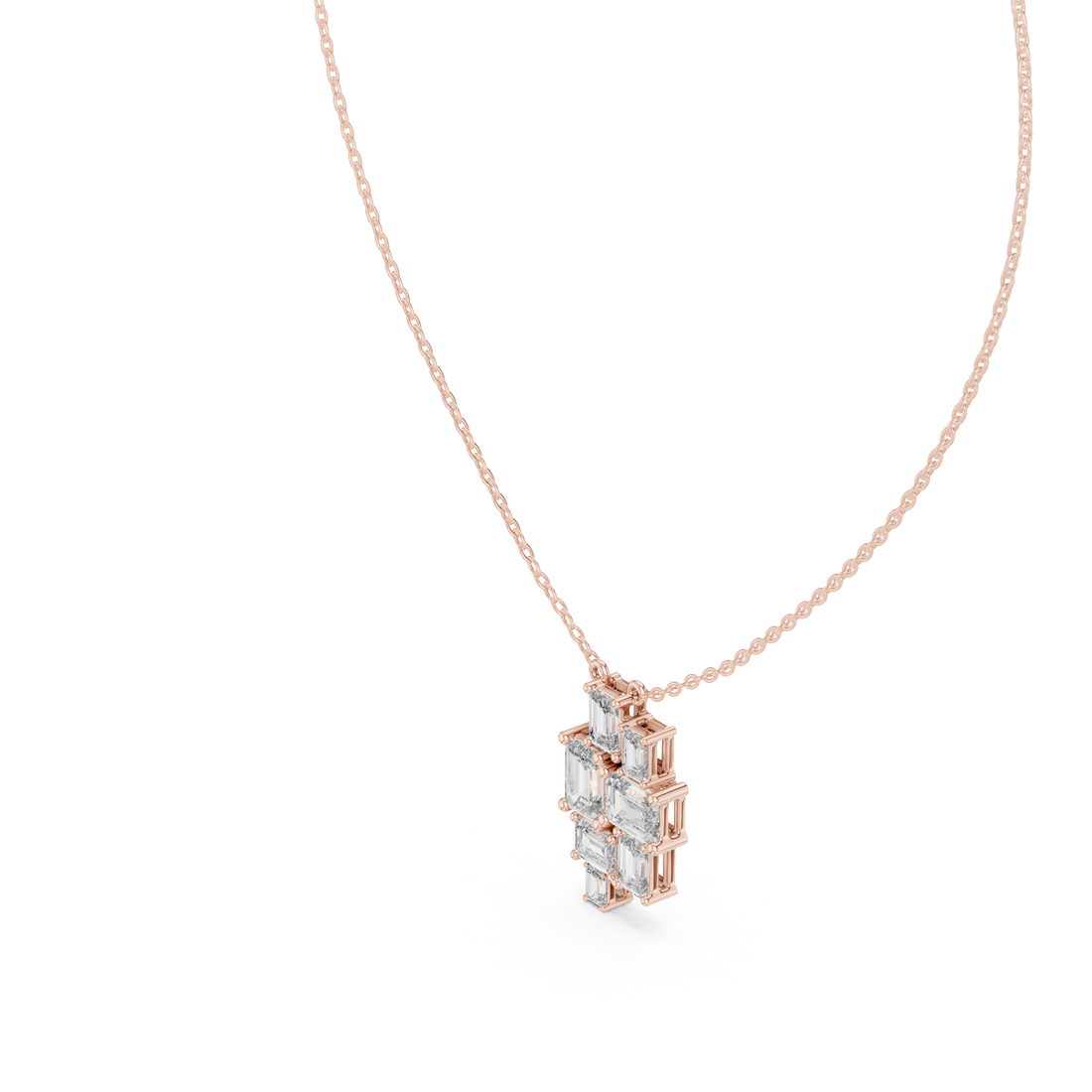 Stylish tassel earrings featuring chain strands cascading for dramatic effect.