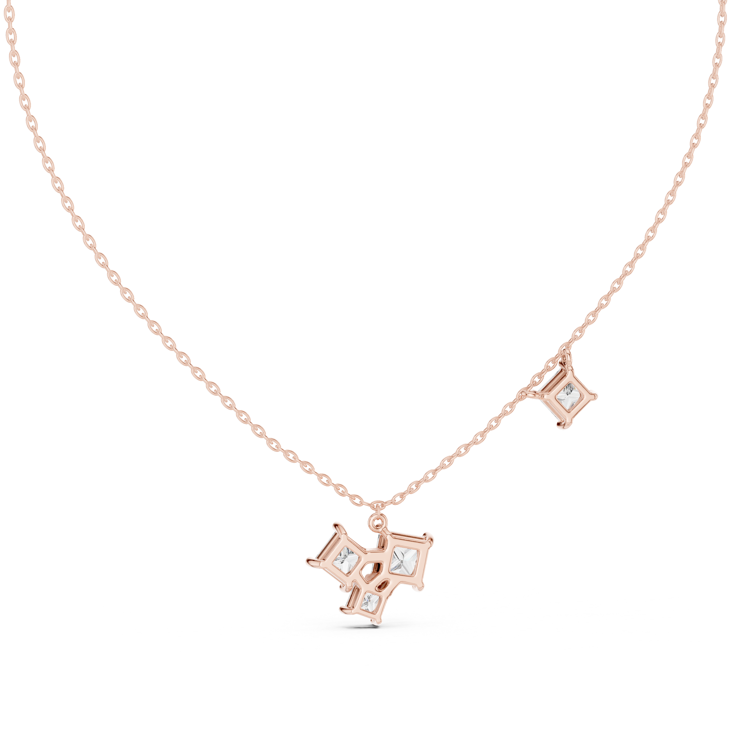 Minimalist disc pendant necklace with smooth flat surface and modern design.