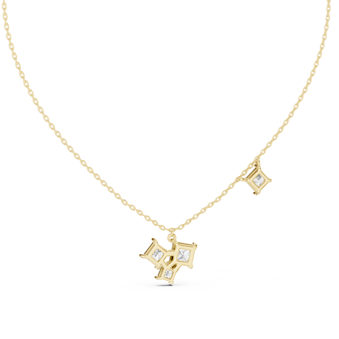 Classic charm bracelet featuring heart-shaped hanging charm.