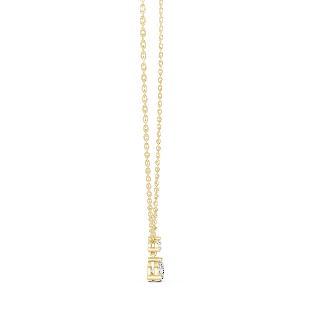 Modern minimalist choker necklace with smooth polished metal band.