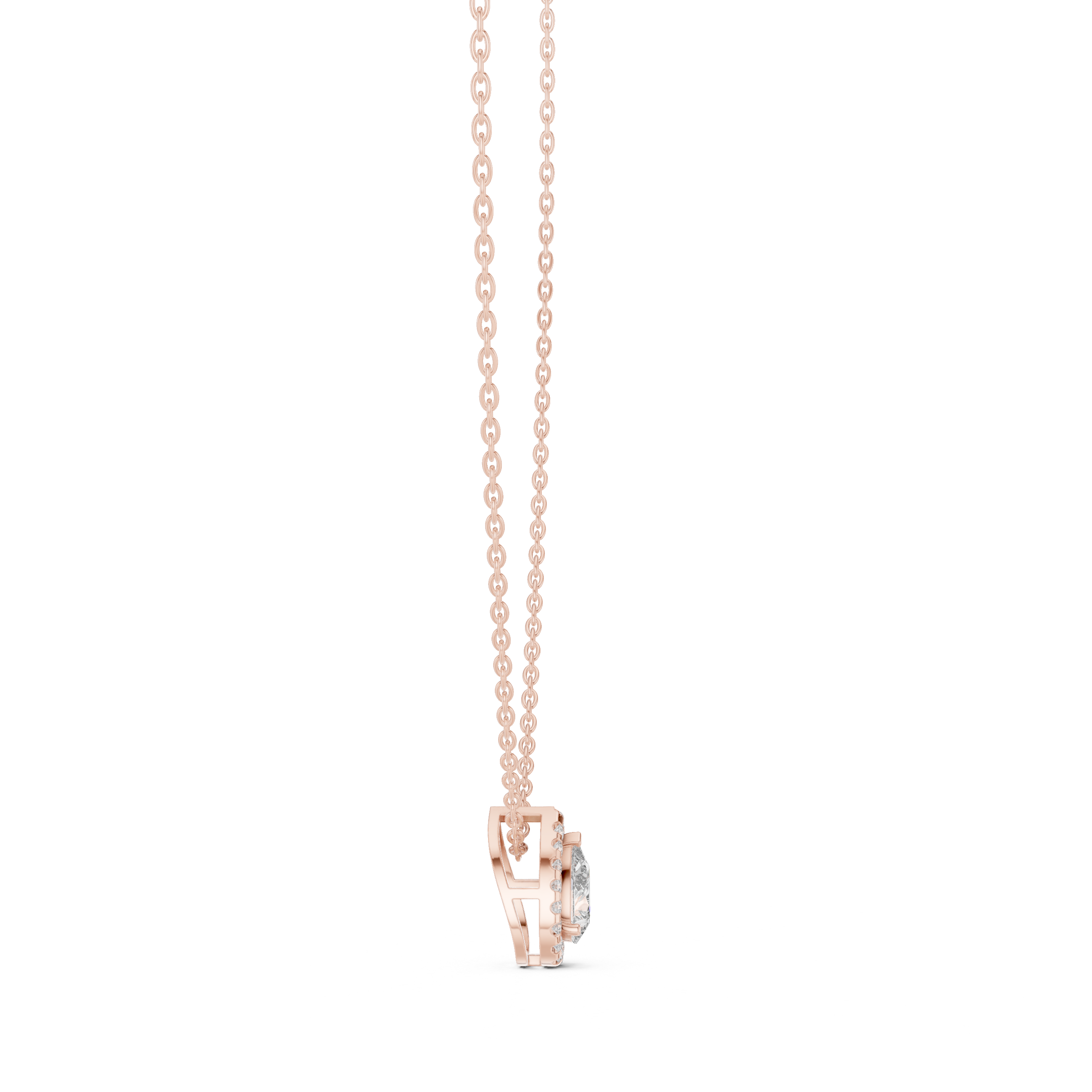 Modern chain bracelet featuring bold metal links.