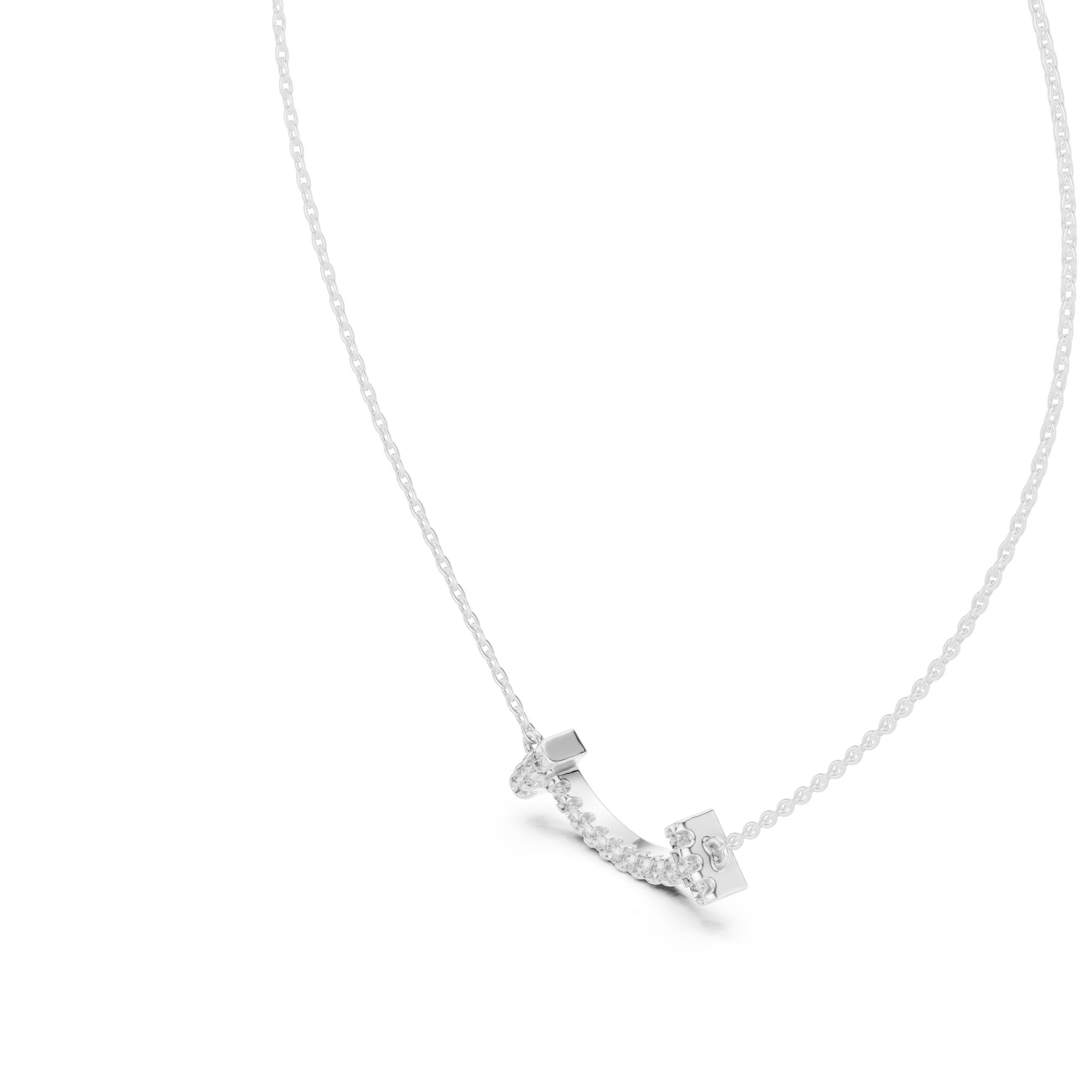 Modern promise ring featuring minimalist structure.