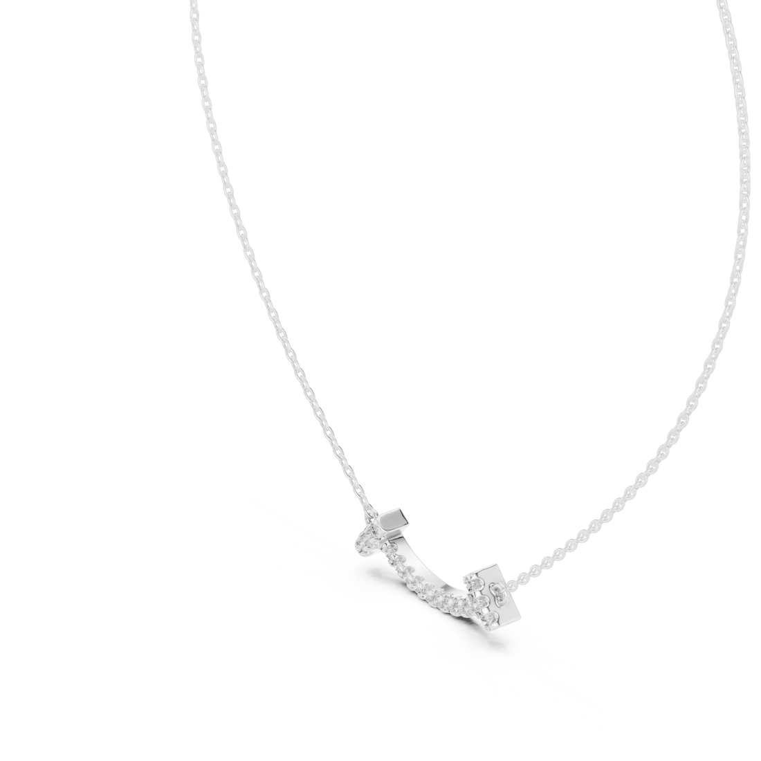 Modern promise ring featuring minimalist structure.