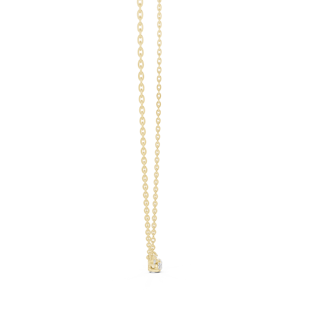 Elegant drop earrings featuring oval gemstone suspended from delicate gold hook.