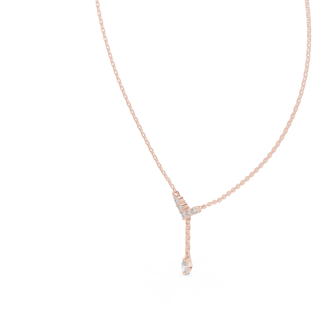 Stylish tassel earrings featuring chain strands cascading for dramatic effect.