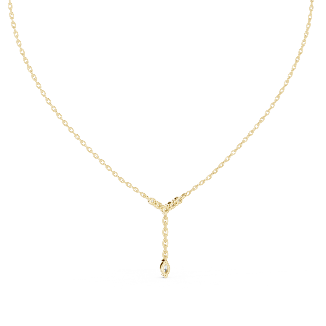 Modern circle pendant necklace symbolizing unity and timeless elegance.