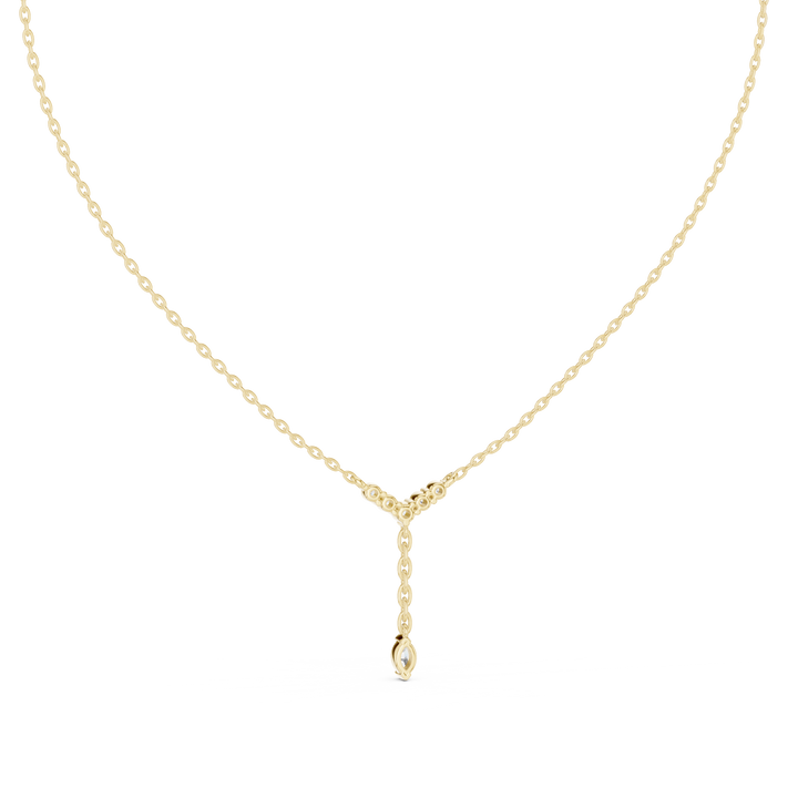 Modern circle pendant necklace symbolizing unity and timeless elegance.