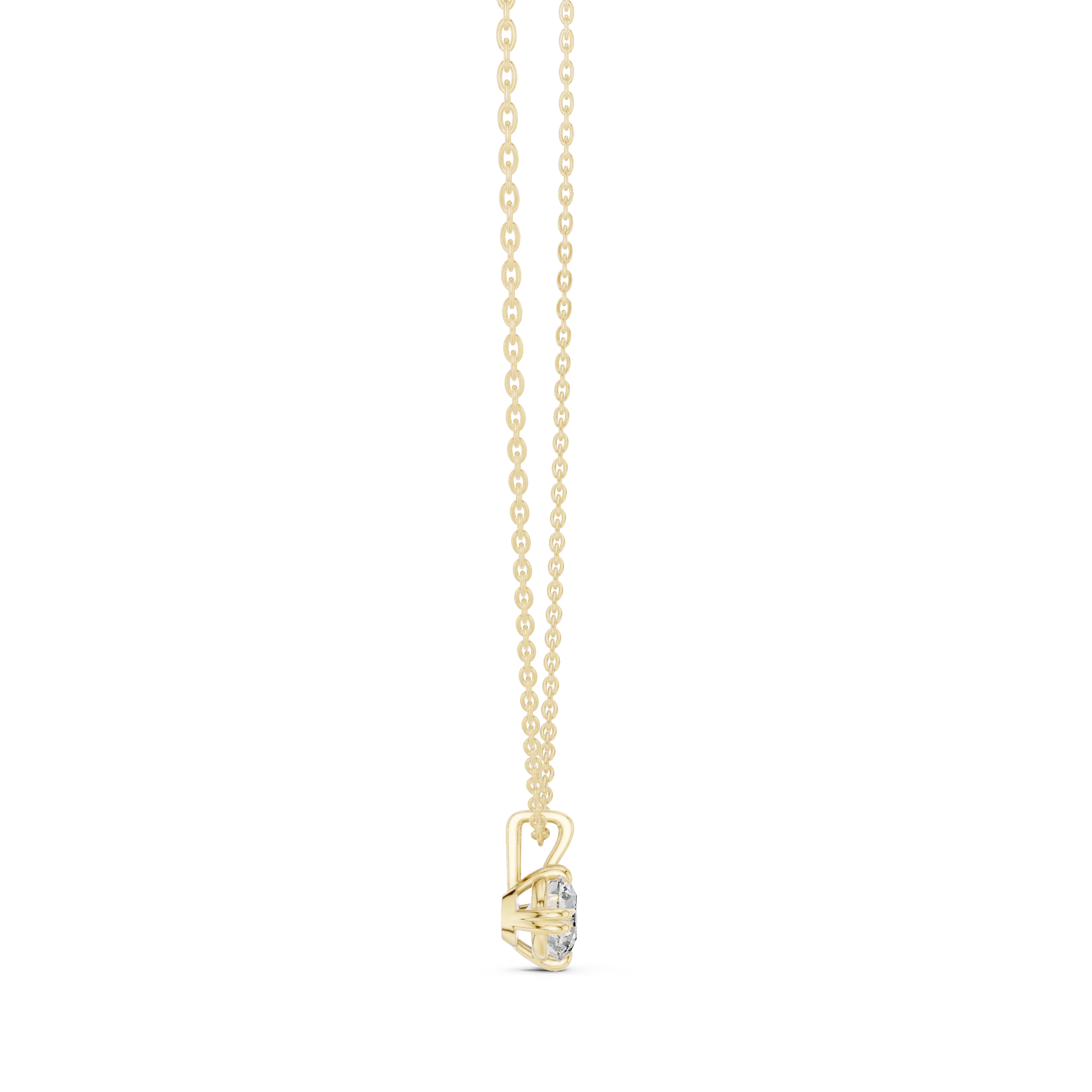 Minimalist gold anklet featuring sleek thin chain structure.