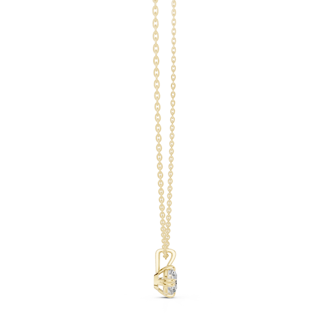 Minimalist gold anklet featuring sleek thin chain structure.