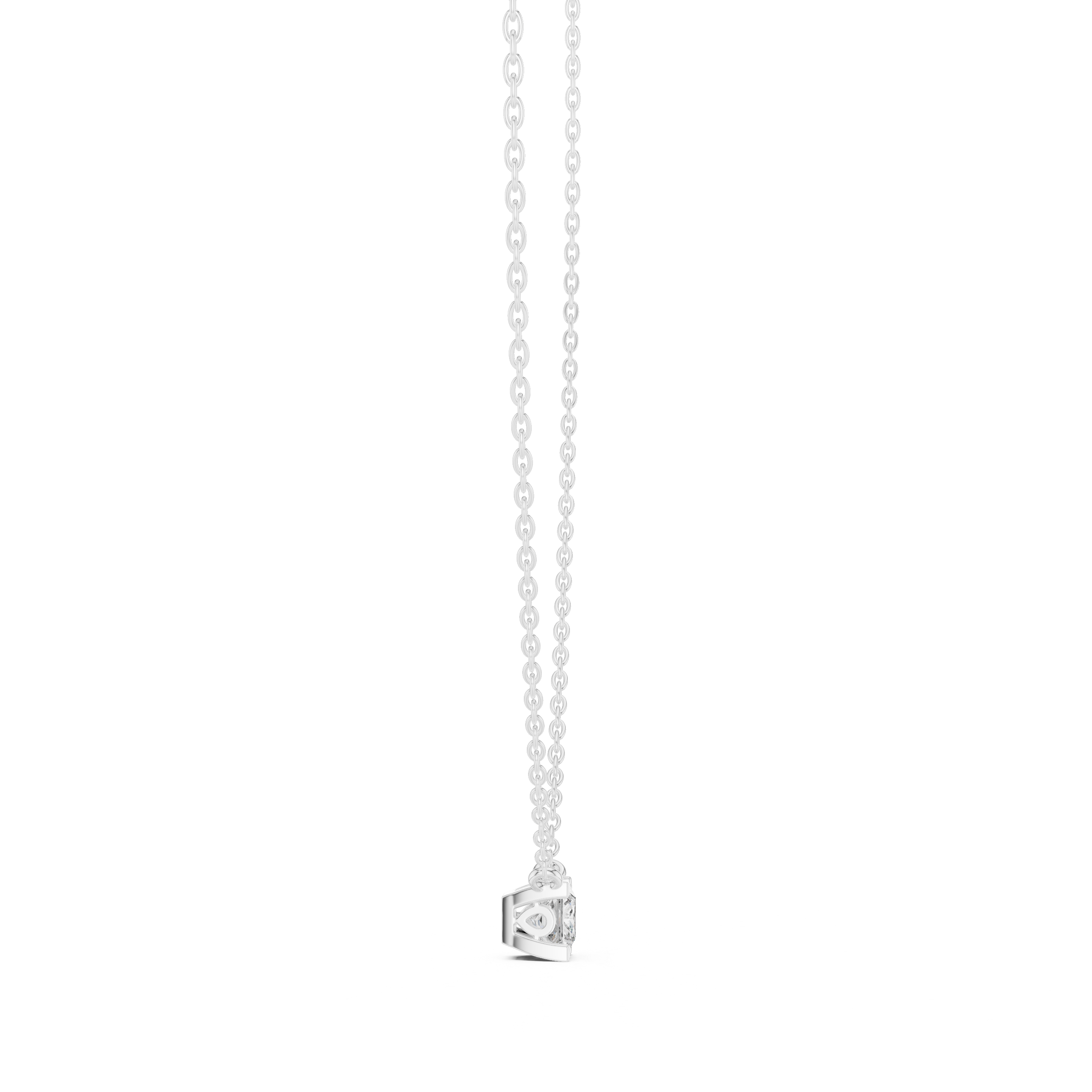 Luxury fashion Round Brilliant Cut Diamond Solitaire Pendant Necklace in Four Prong Setting curated for exclusive jewelry collections