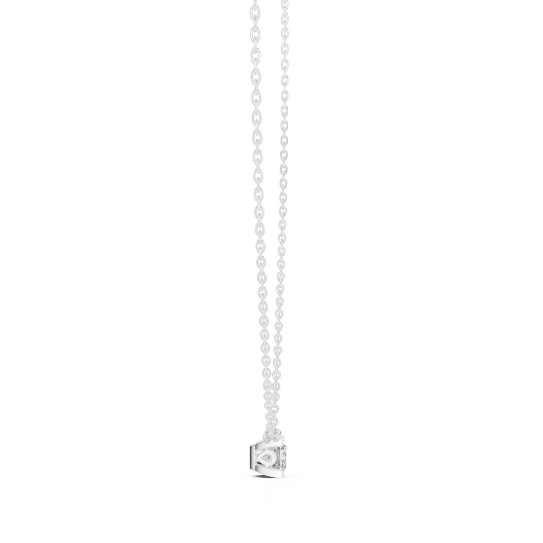 Luxury fashion Round Brilliant Cut Diamond Solitaire Pendant Necklace in Four Prong Setting curated for exclusive jewelry collections