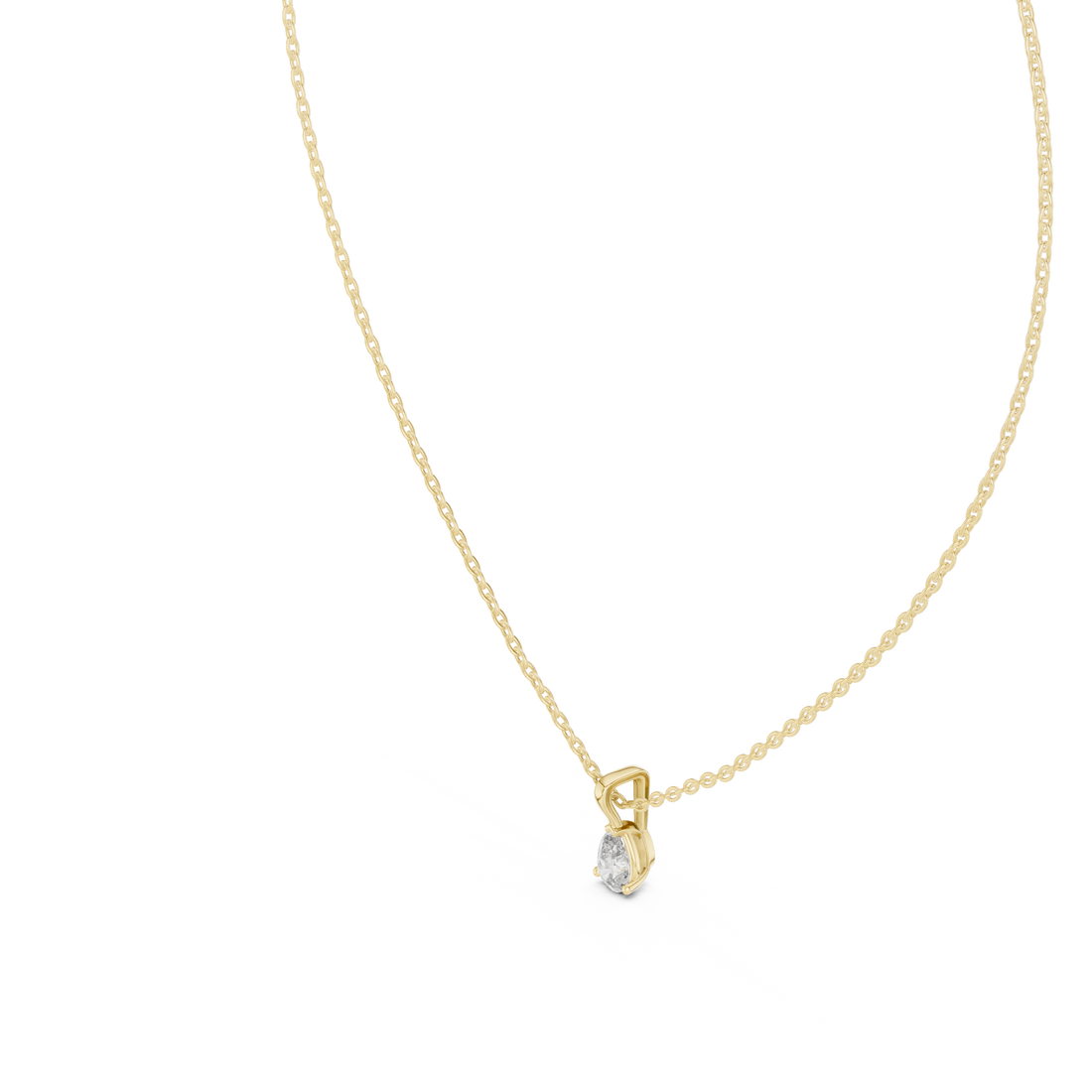 Luxury fashion Round Brilliant Cut Diamond Solitaire Pendant Necklace in Four Prong Setting curated for exclusive jewelry collections