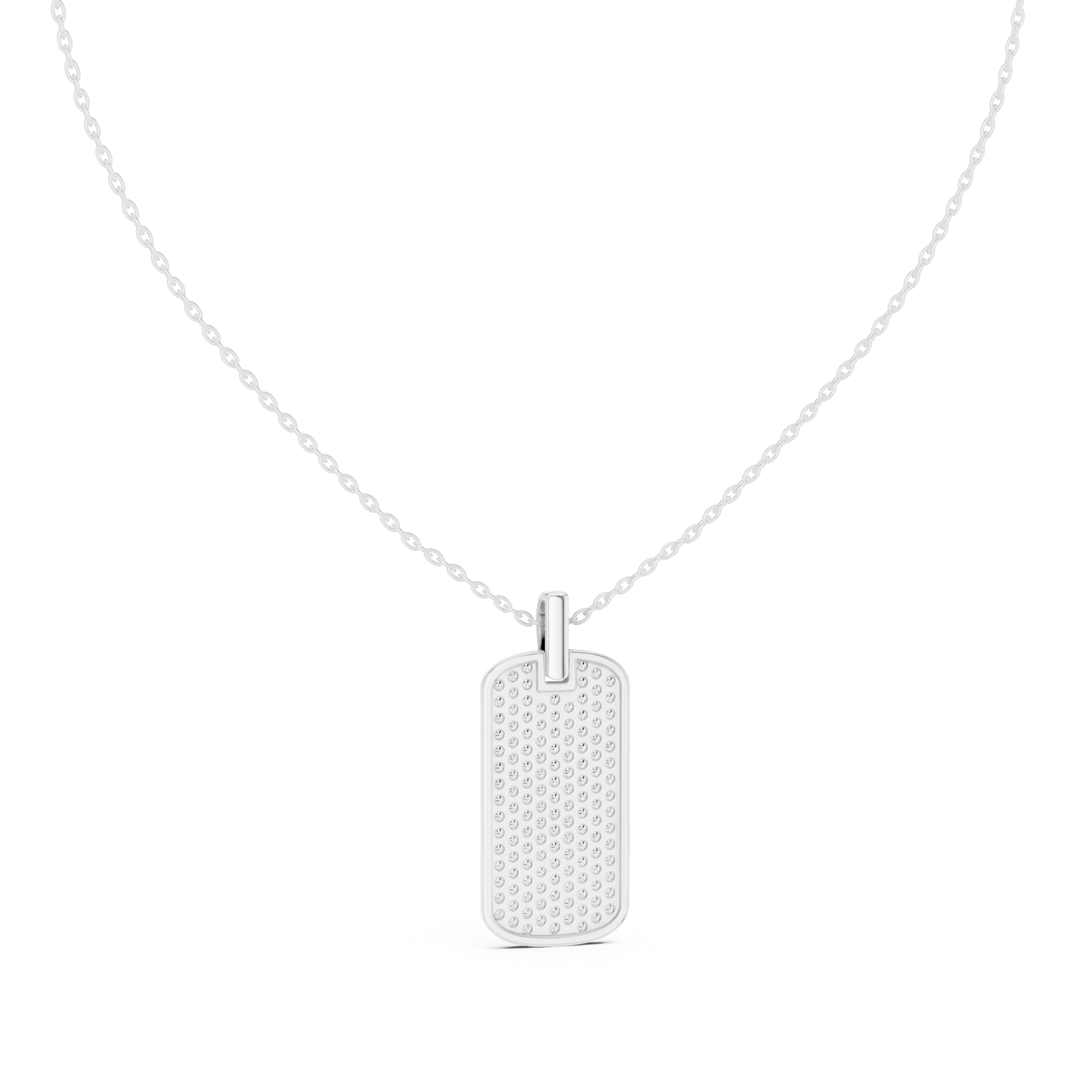 Elegant Round Cut Diamond Solitaire Pendant Necklace in Four Prong Setting handcrafted jewelry for a sophisticated luxury look