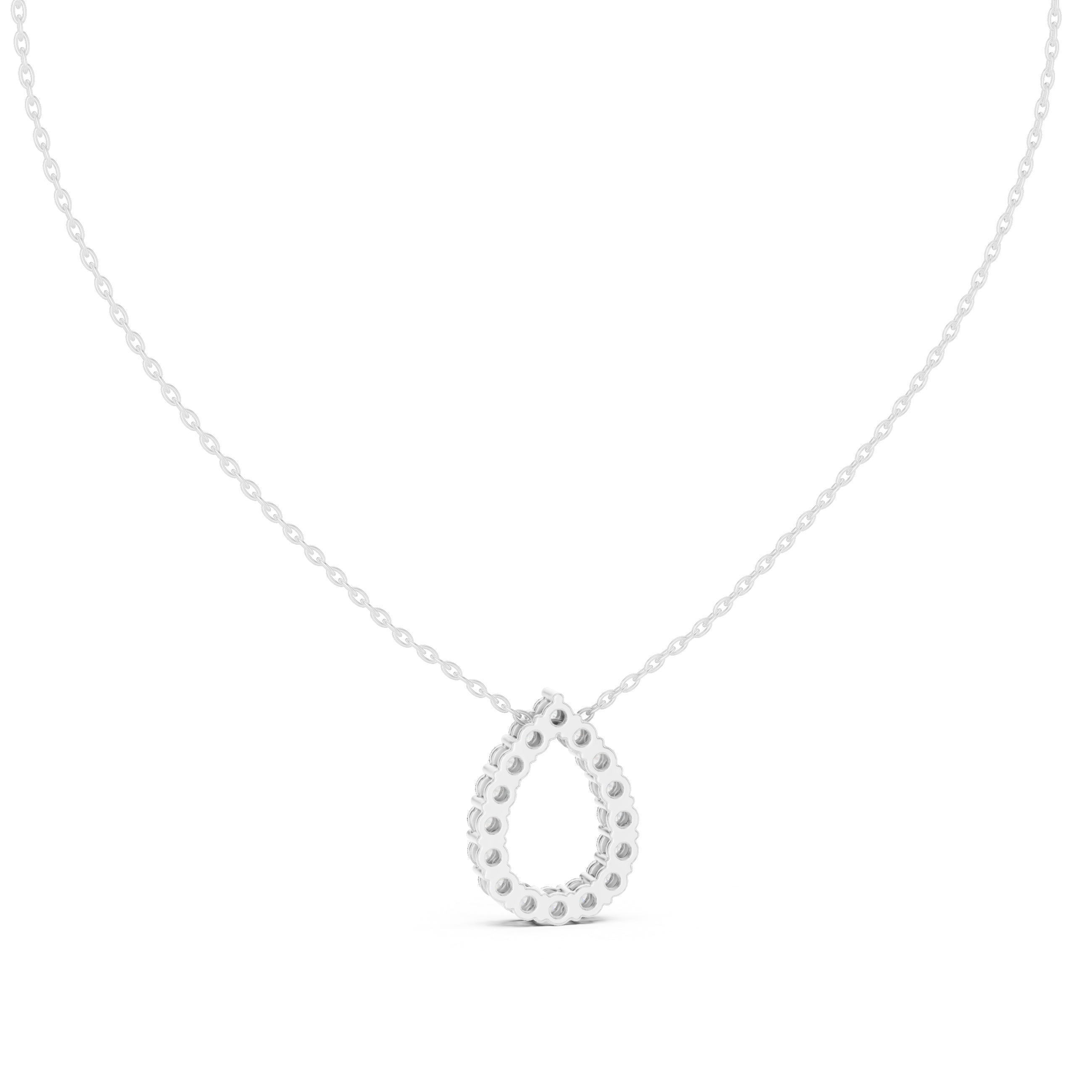 Luxury fashion Round Brilliant Cut Diamond Solitaire Pendant Necklace in Four Prong Setting curated for exclusive jewelry collections
