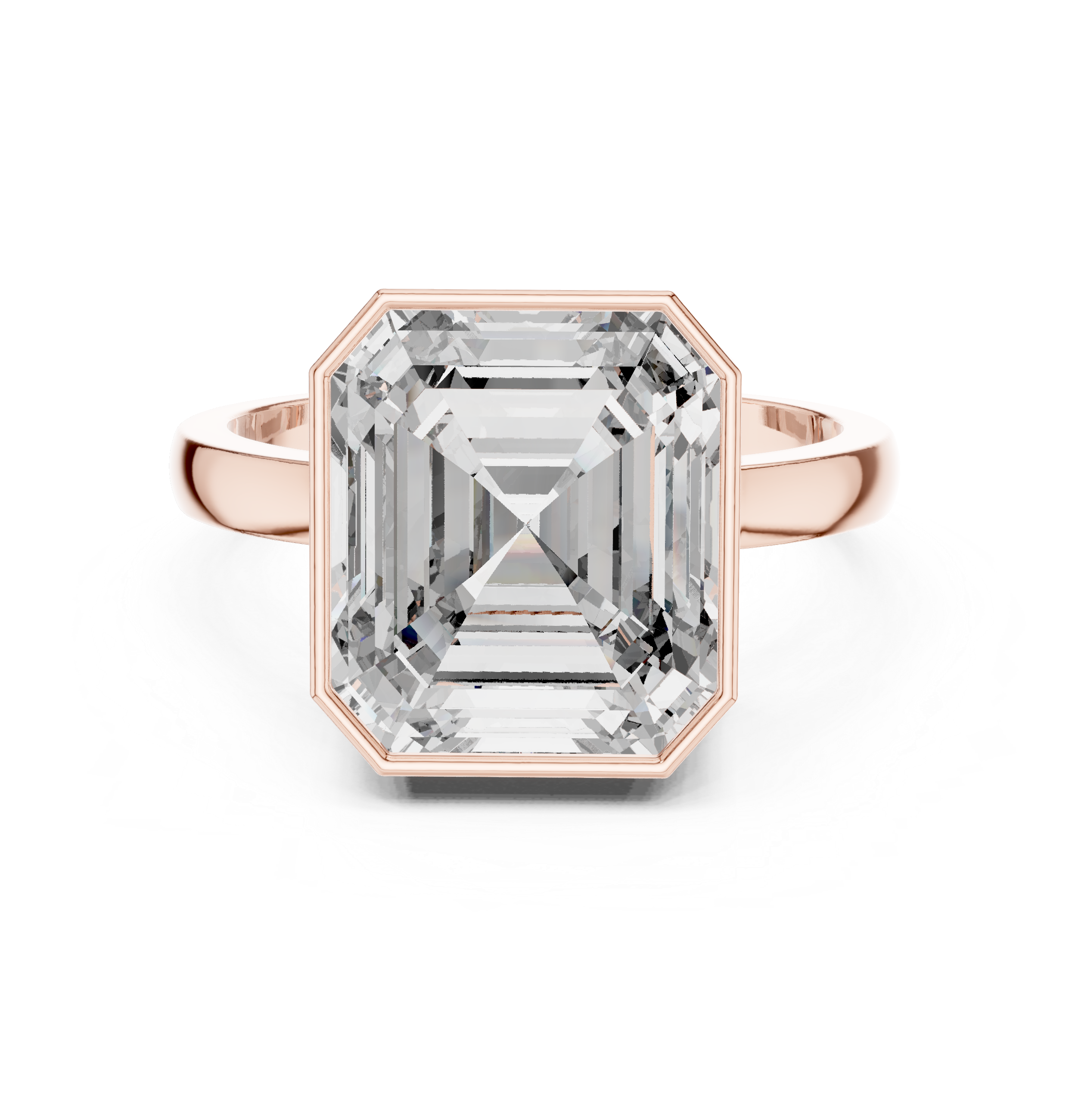 Modern open ring with adjustable ends.