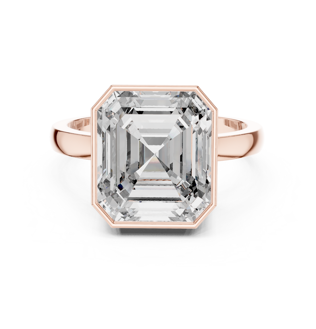 Modern open ring with adjustable ends.