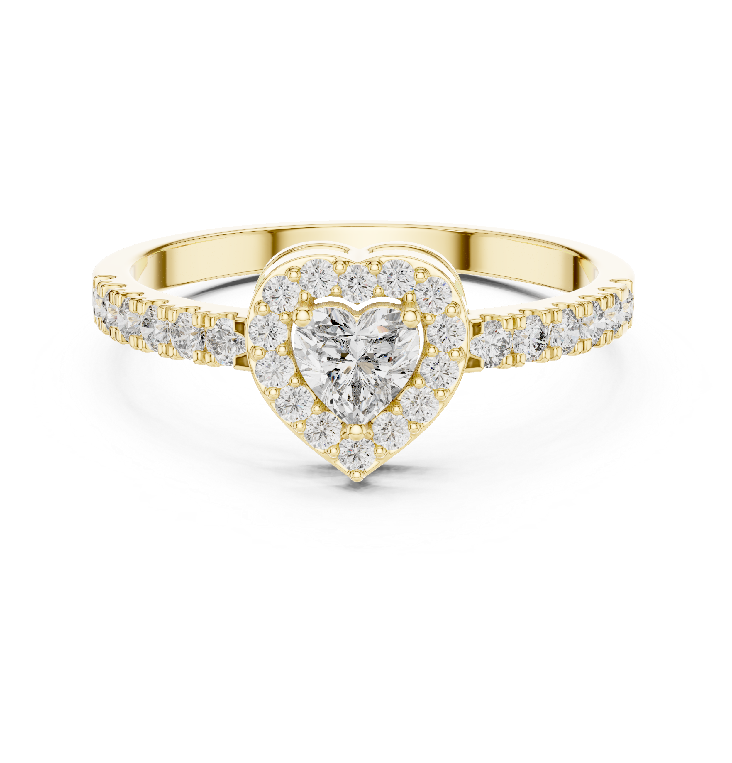Promise ring with simple modern band.