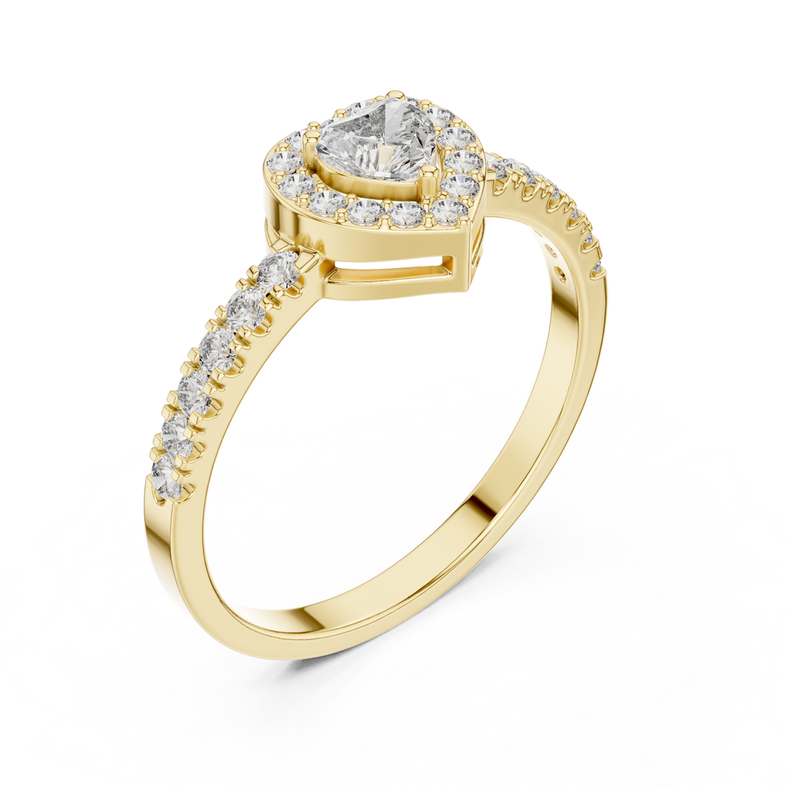 Classic diamond stud earrings with timeless shine.