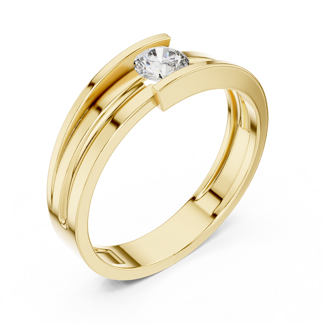 Diamond choker necklace with brilliant sparkle.