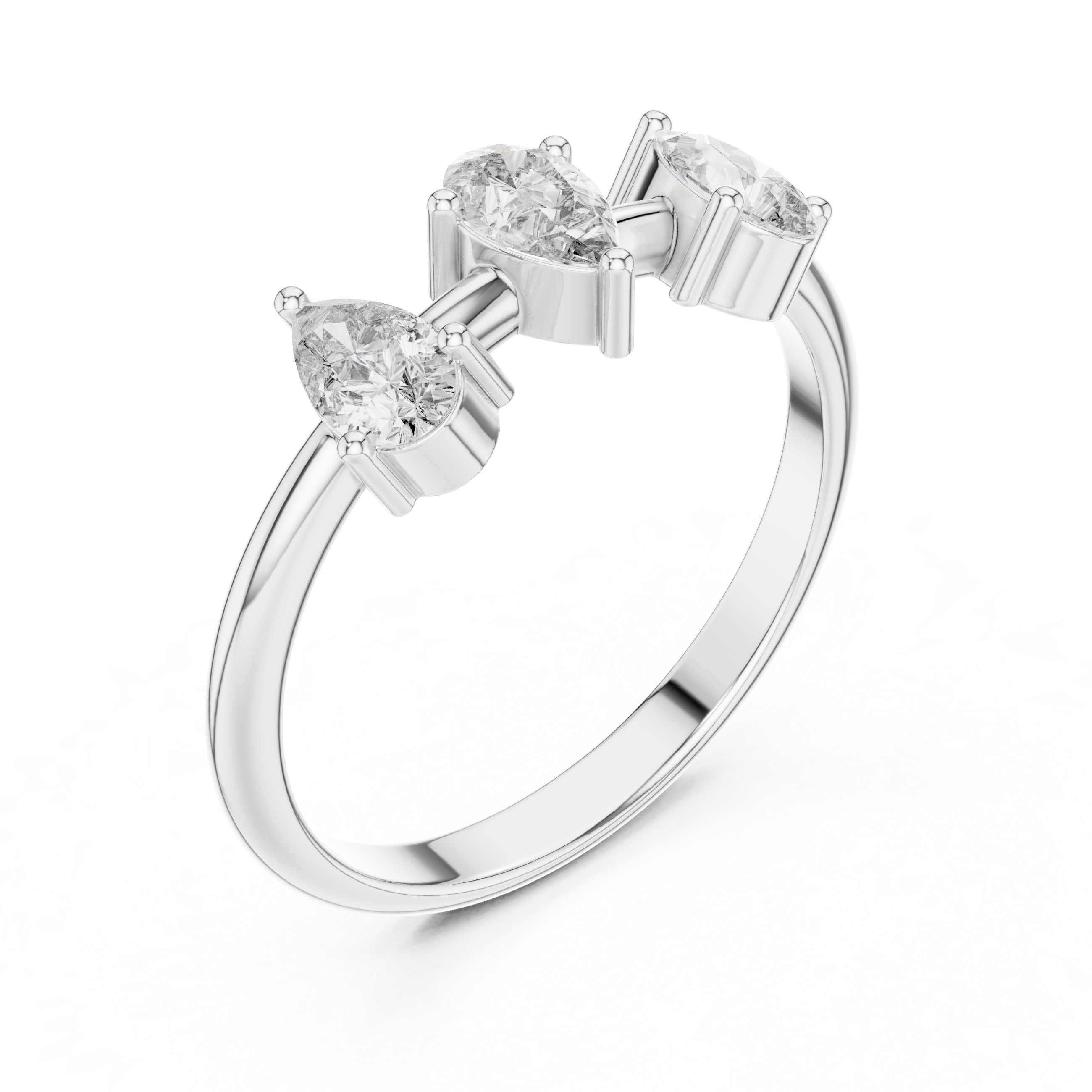 Slim gold toe ring with modern minimal style.