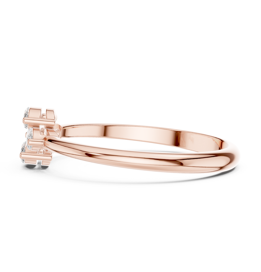 Geometric necklace with structured line design.