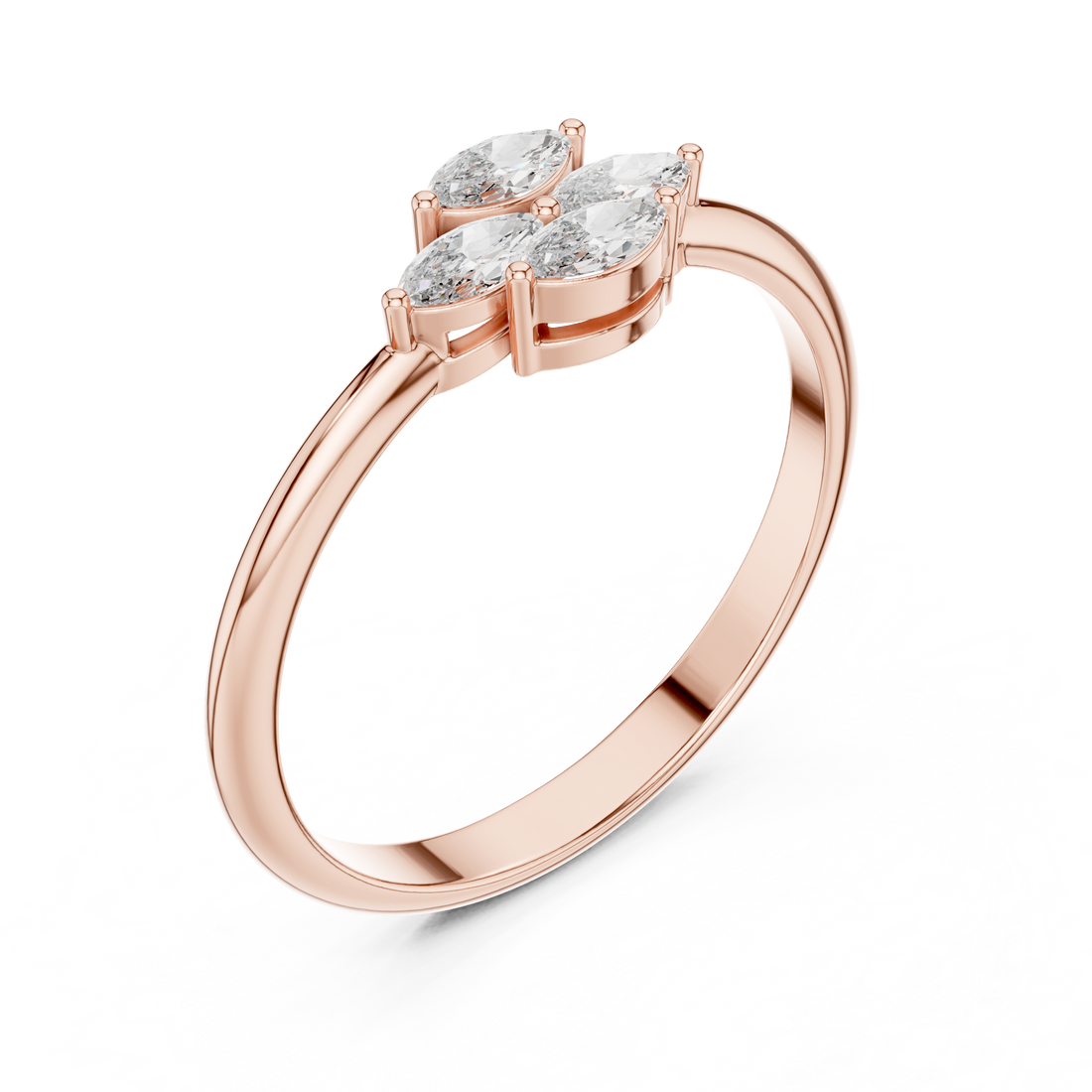 Smooth polished wedding band with timeless look.