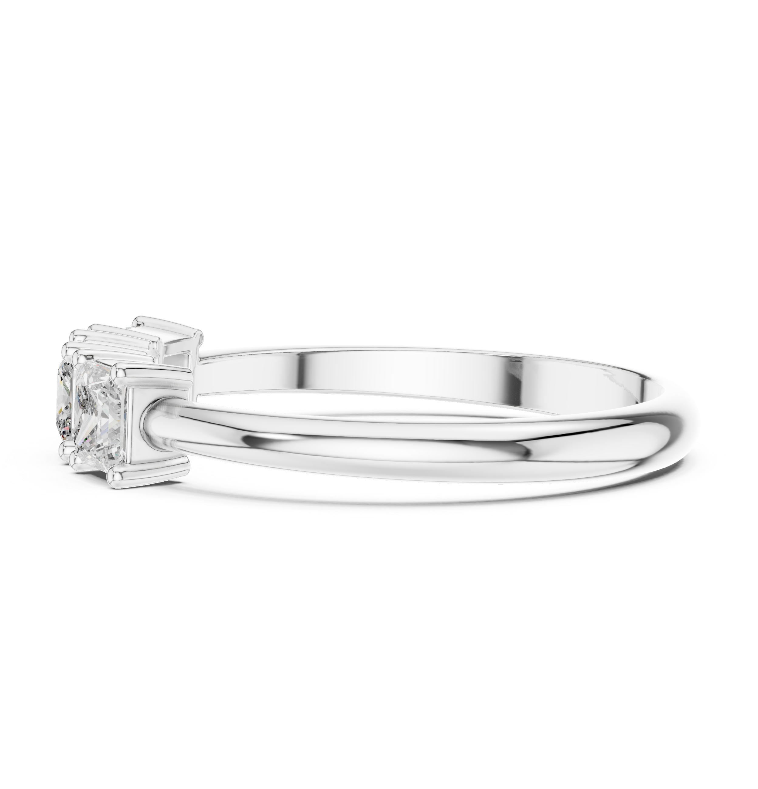 Bold geometric cuff bracelet with sharp structure.