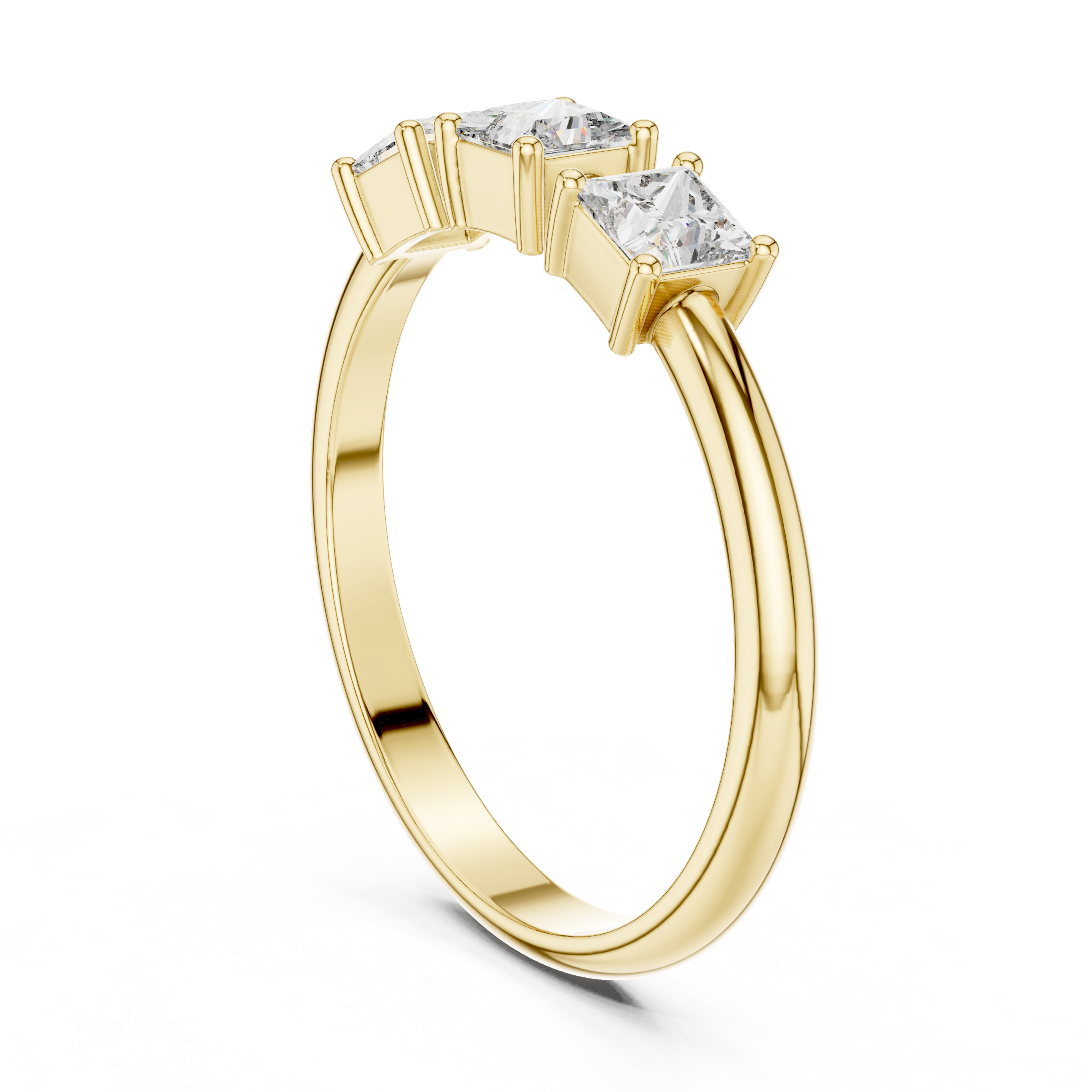Thin diamond bracelet with elegant sparkle.