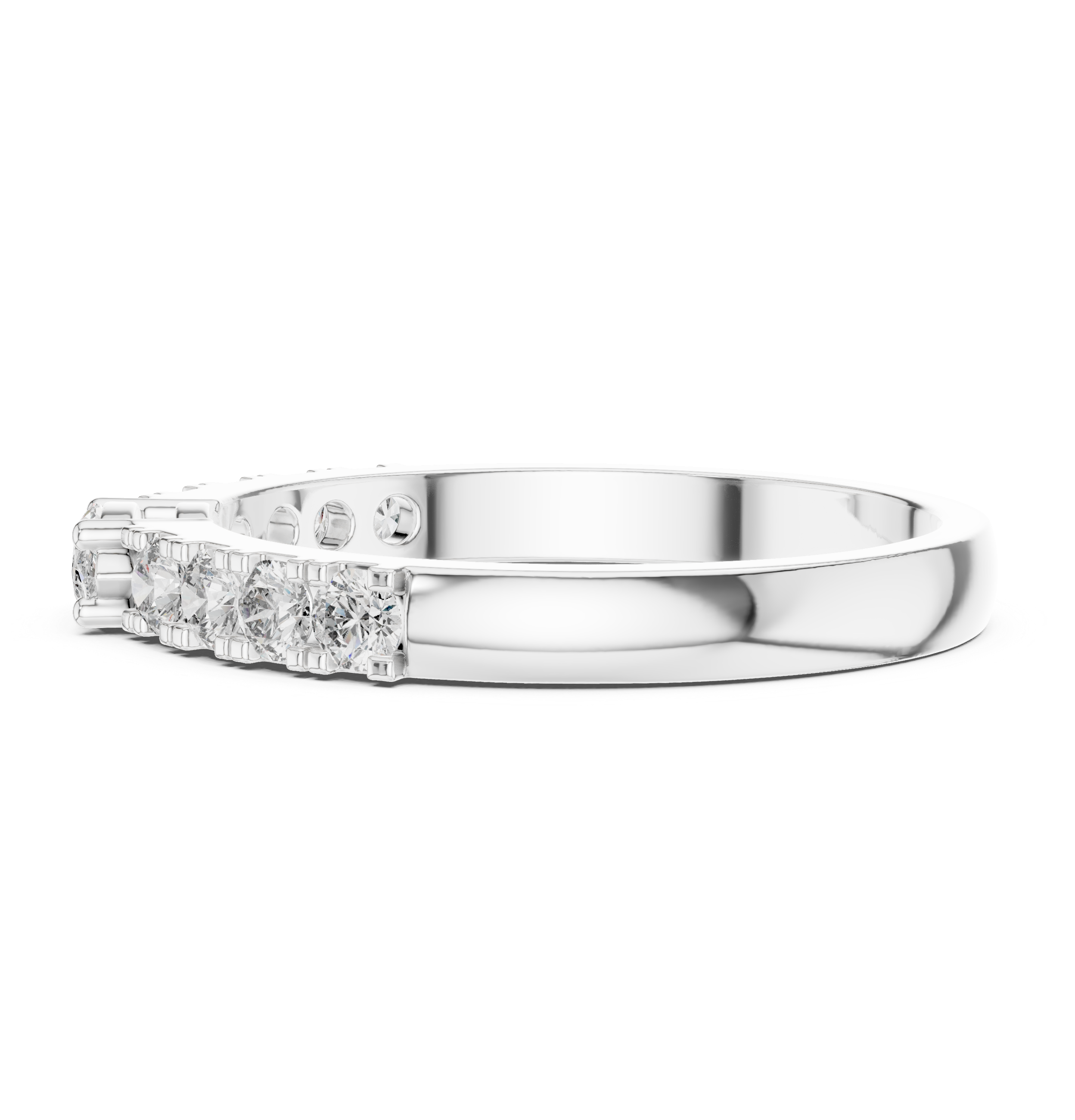 Modern cuff bracelet with sleek styling.