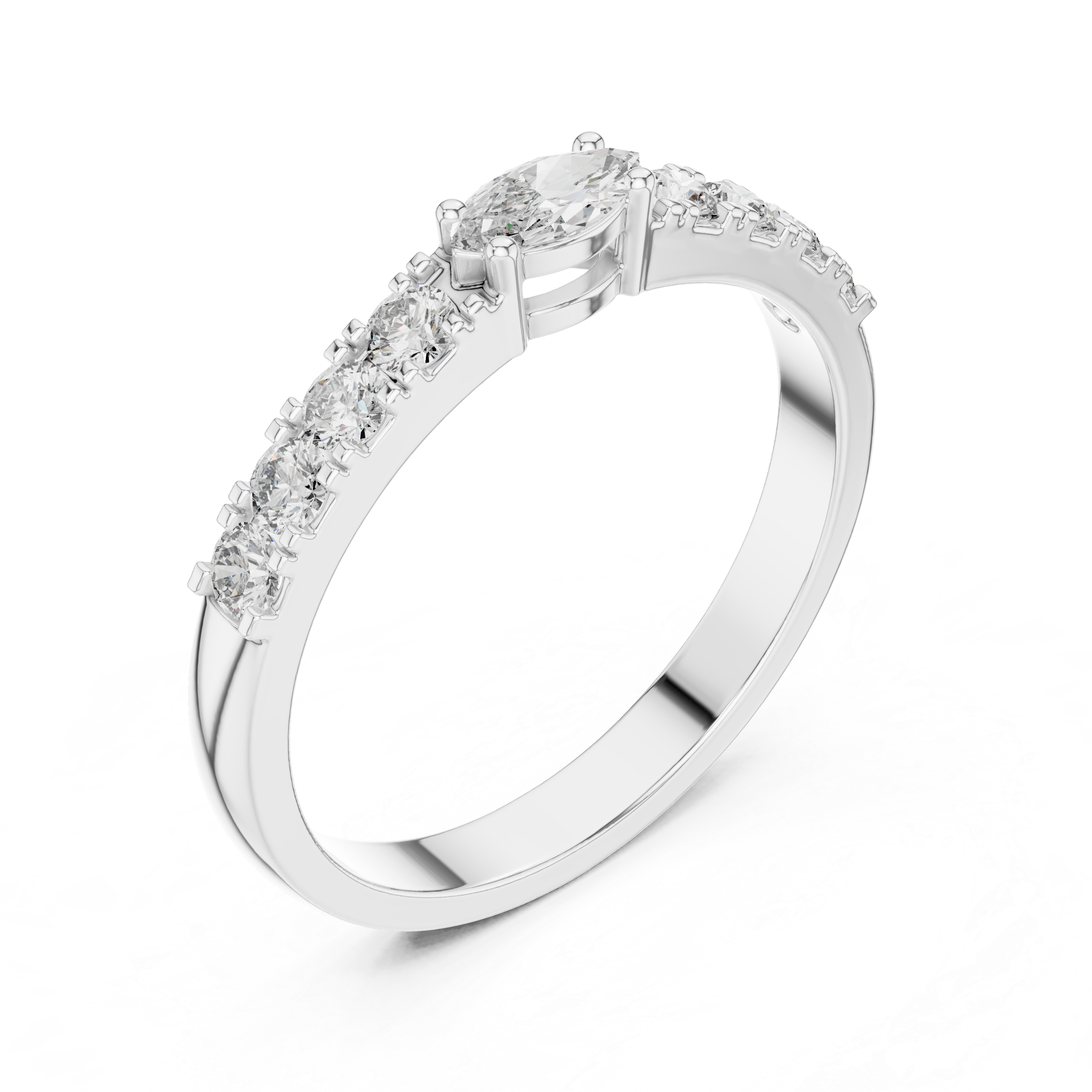 Classic oval halo engagement ring featuring sparkling lab-grown diamonds set in a refined white gold band with timeless elegance.