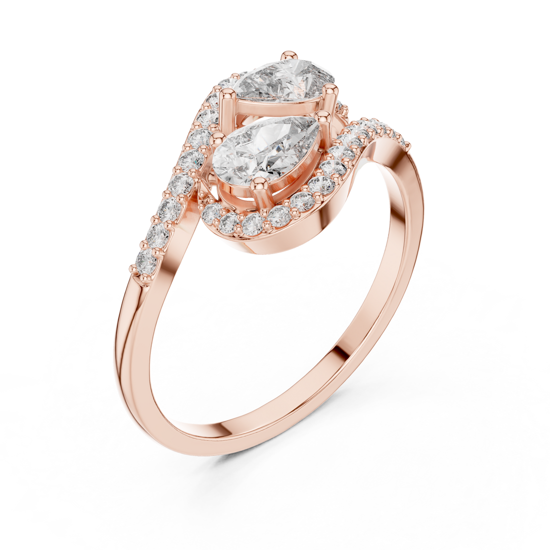 Elegant bridal necklace set featuring sparkling lab-grown diamonds arranged in traditional gold craftsmanship.