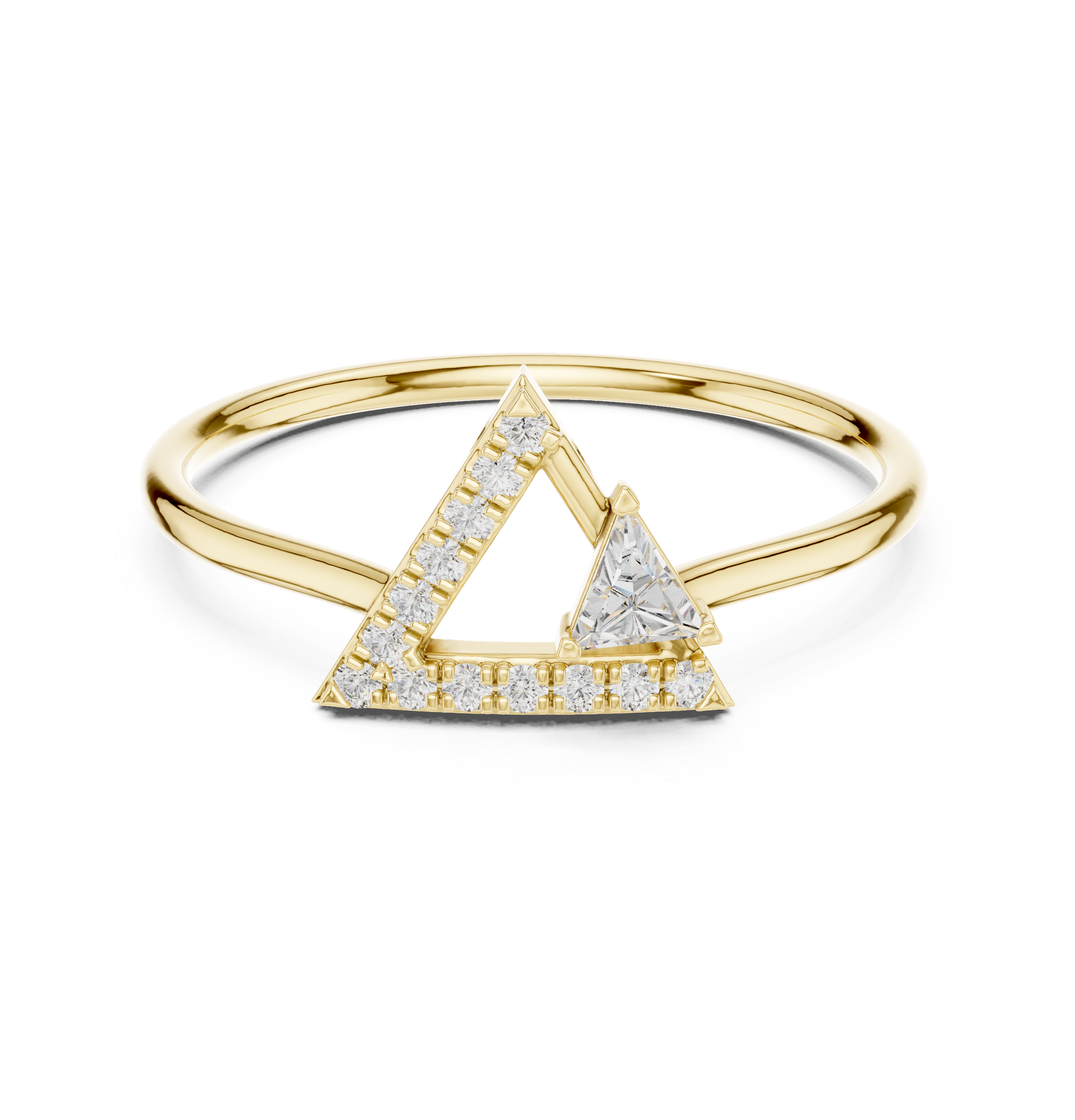 Elegant anklet crafted in gold featuring delicate lab-grown diamond accents for graceful appearance.