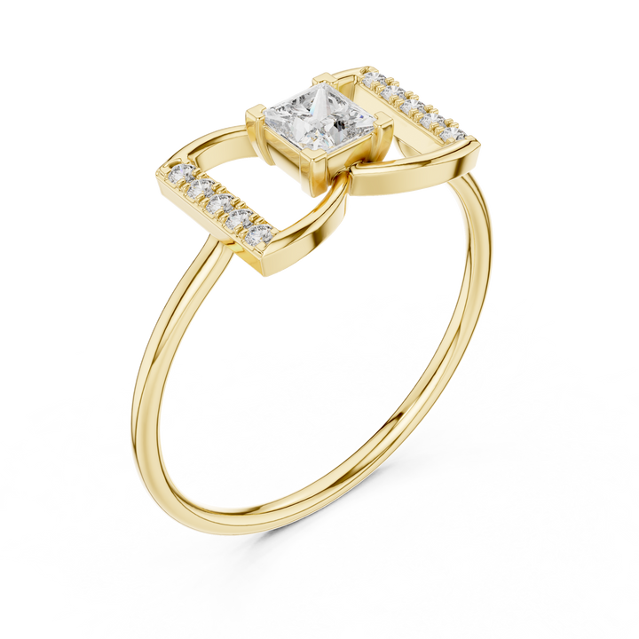 Luxury gold bracelet crafted with detailed engraving and sparkling diamond embellishments.