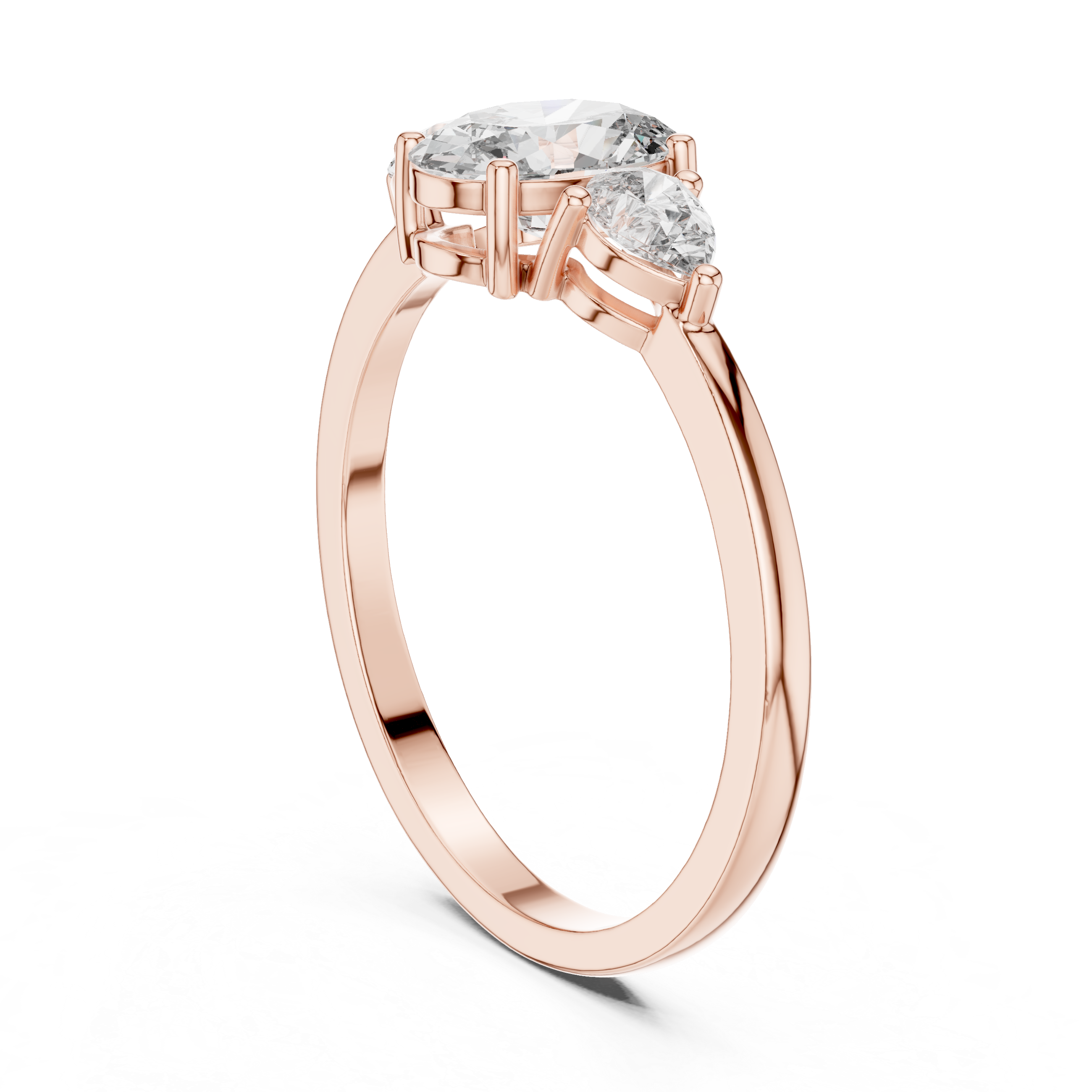 Modern bridal jewellery set with layered chains.