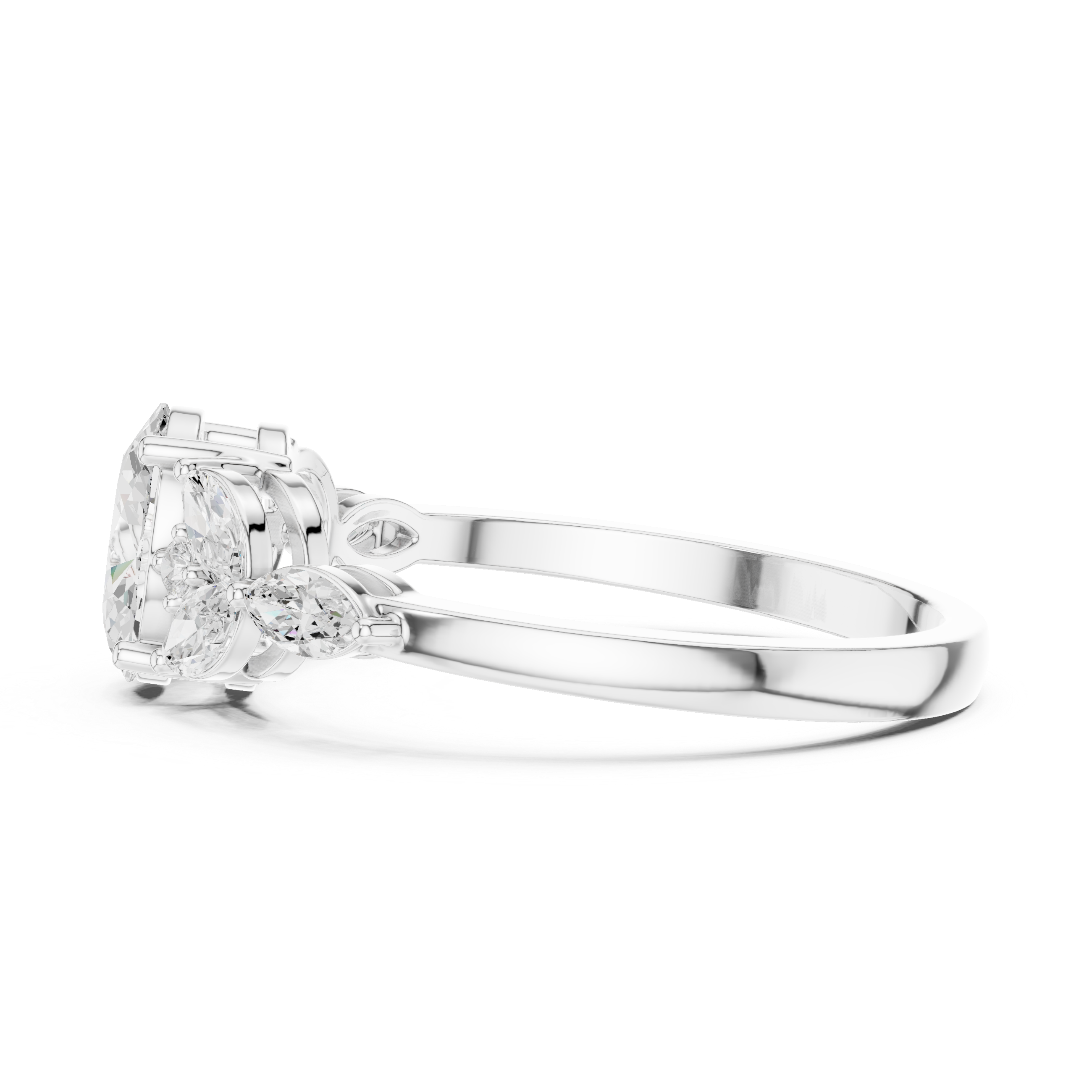 Classic engagement ring with timeless elegance.
