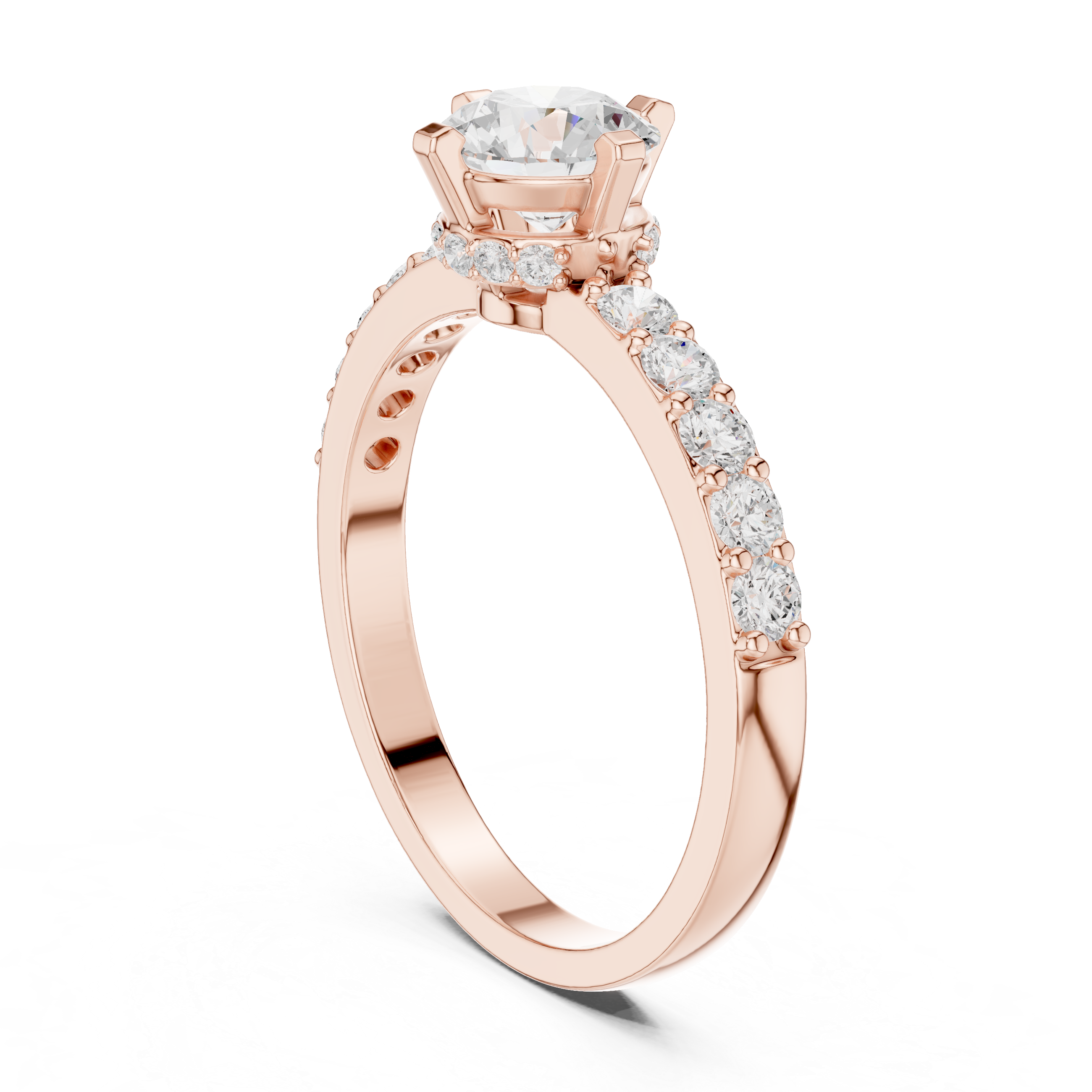 Decorative gemstone toe ring with bright color.